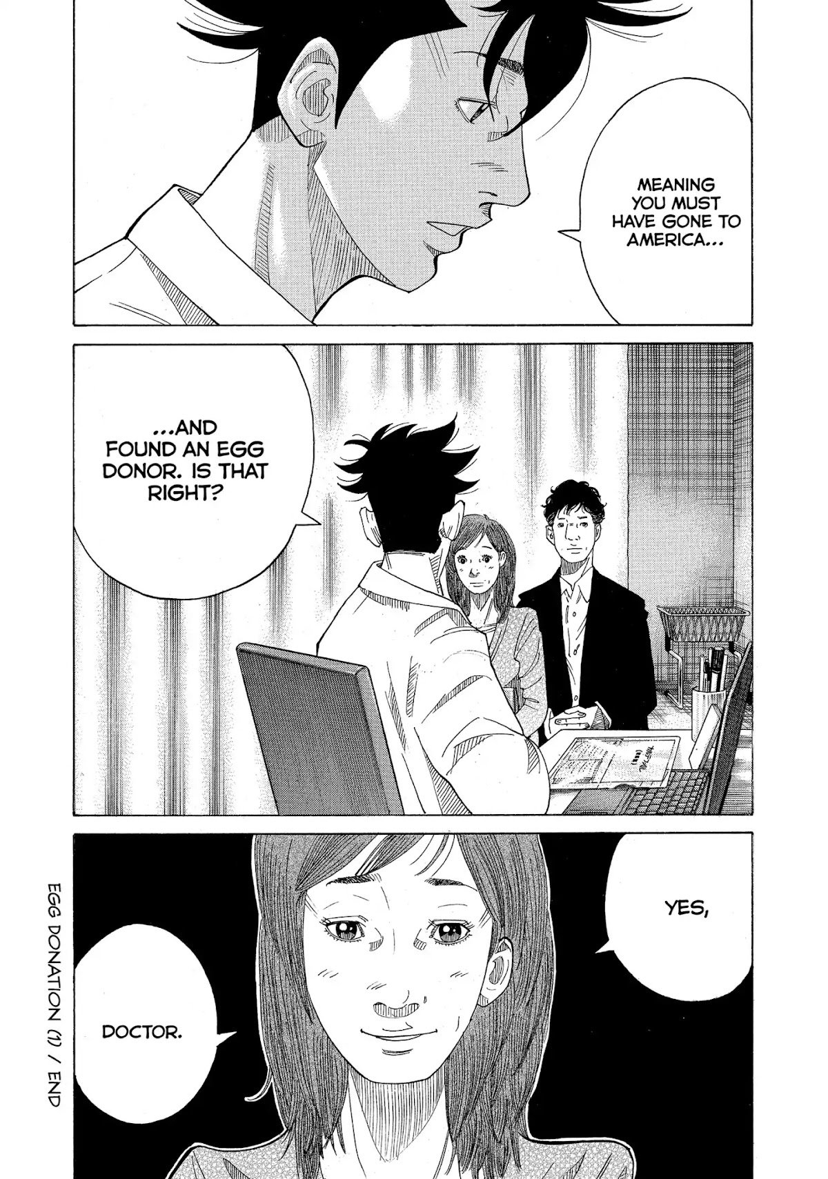 Kounodori Chapter 17 page 19 - Chapter 17: Vol.5 Track 17: Egg Donation