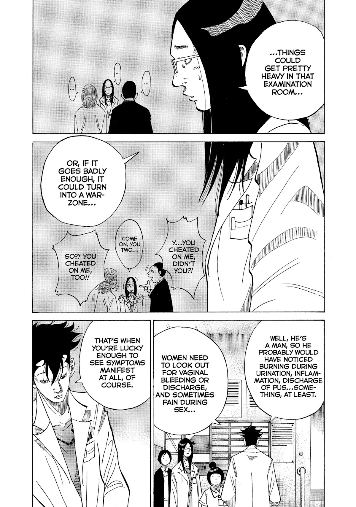 Kounodori Chapter 19 page 10 - Chapter 19: Vol.6 Track 19: Sexually Transmitted Disease
