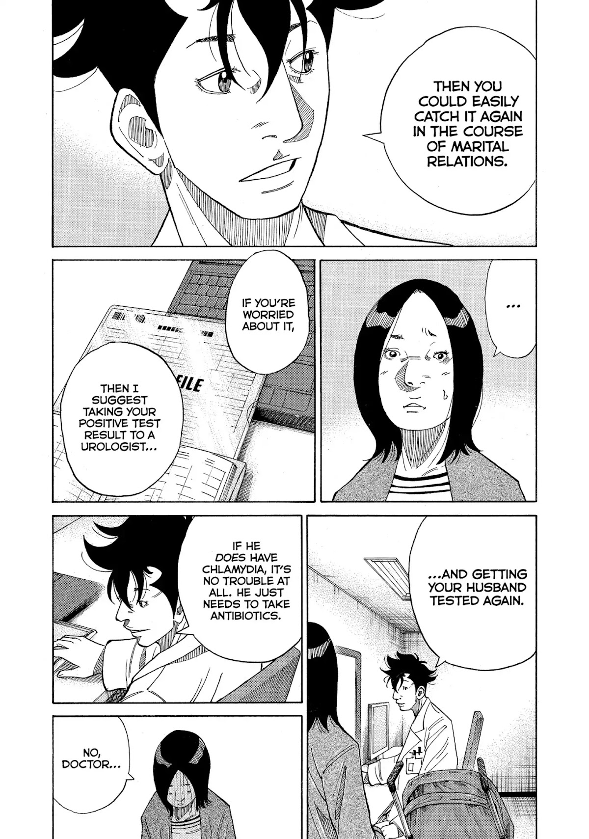 Kounodori Chapter 19 page 23 - Chapter 19: Vol.6 Track 19: Sexually Transmitted Disease