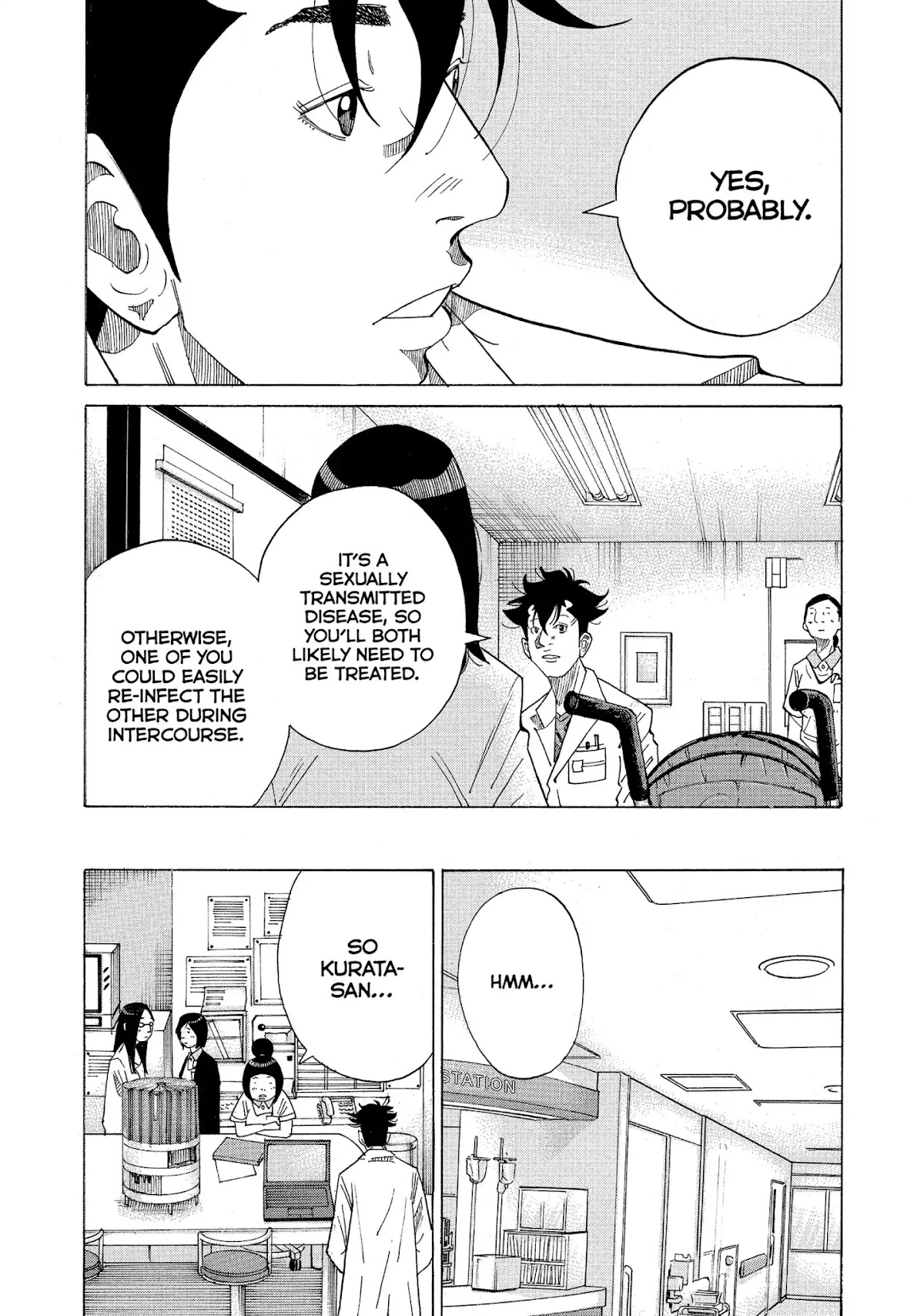 Kounodori Chapter 19 page 8 - Chapter 19: Vol.6 Track 19: Sexually Transmitted Disease