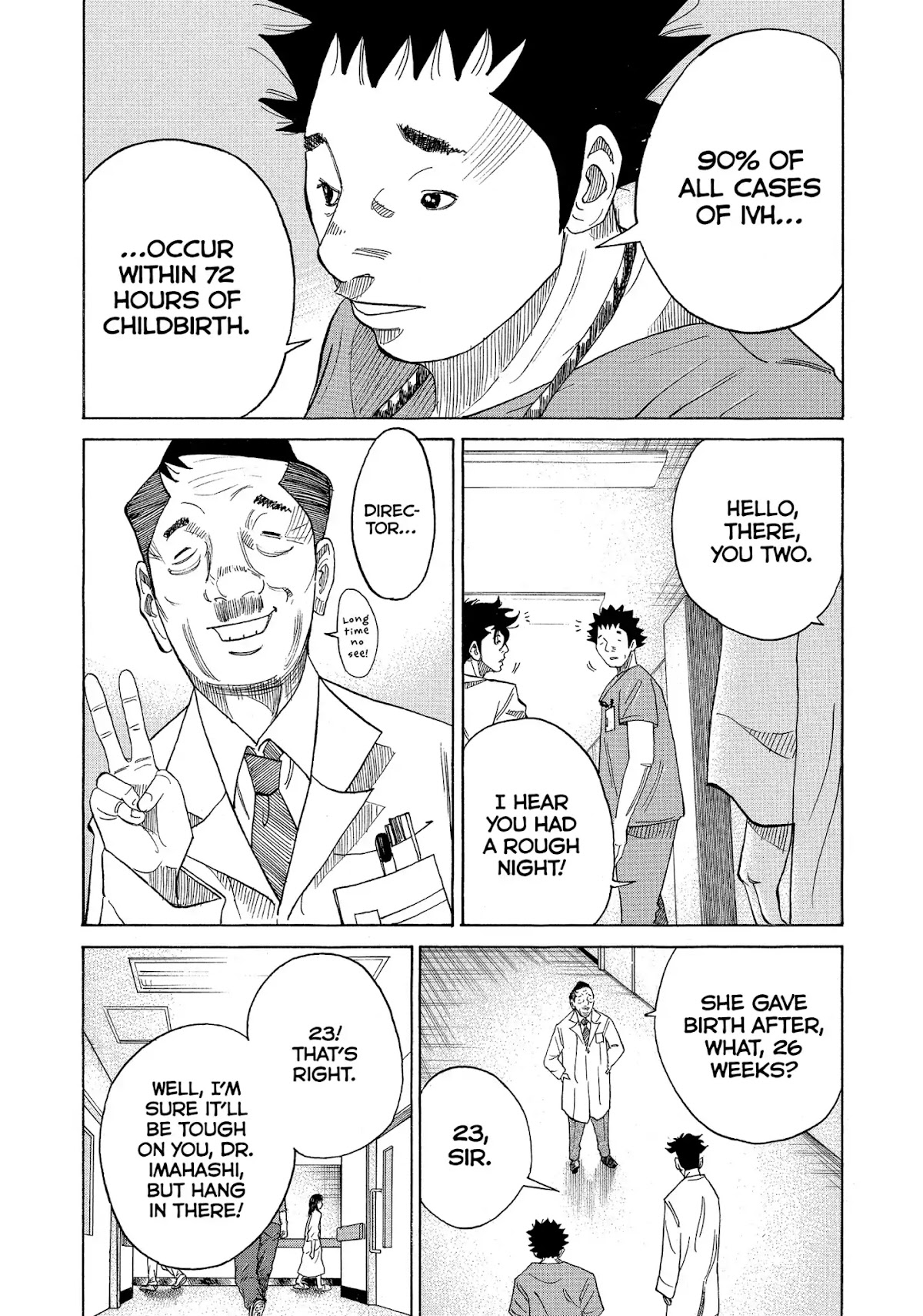 Kounodori Chapter 22 page 100 - Chapter 22: Vol.7 Track 22: Neonatal Intensive Care