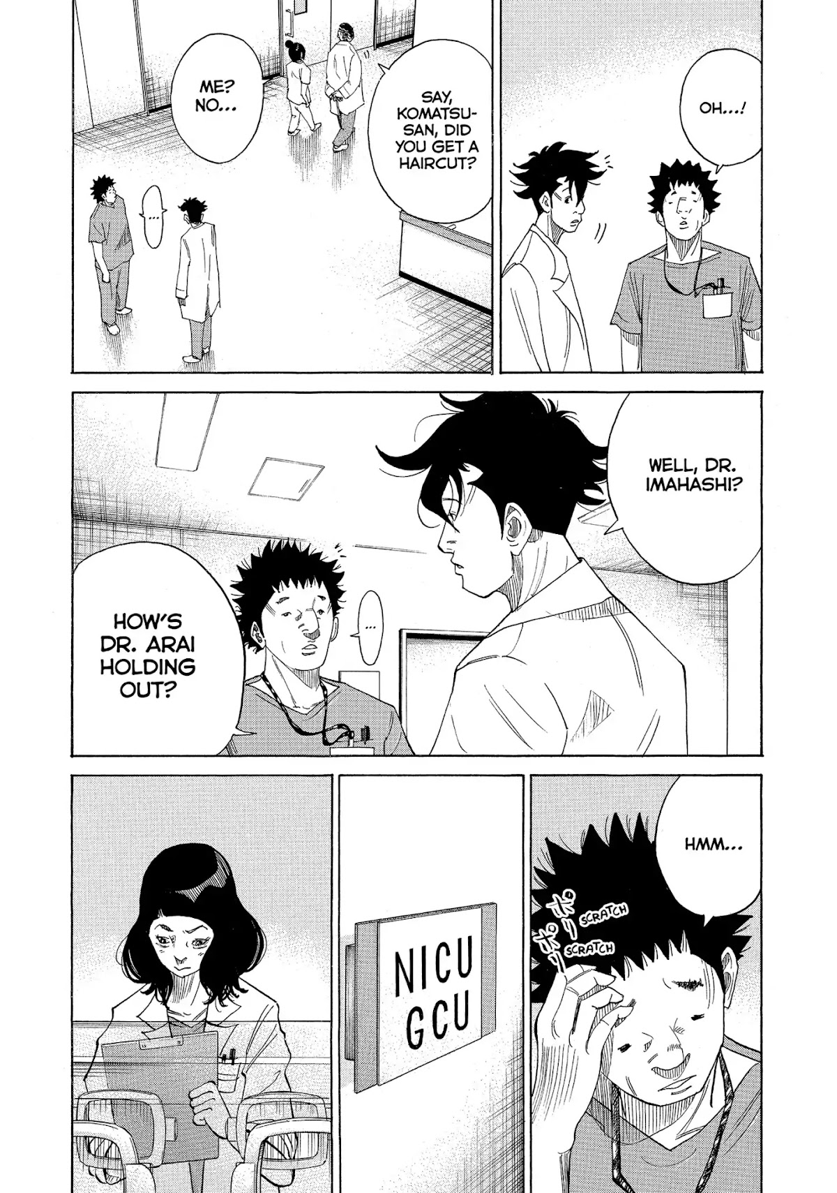 Kounodori Chapter 22 page 103 - Chapter 22: Vol.7 Track 22: Neonatal Intensive Care