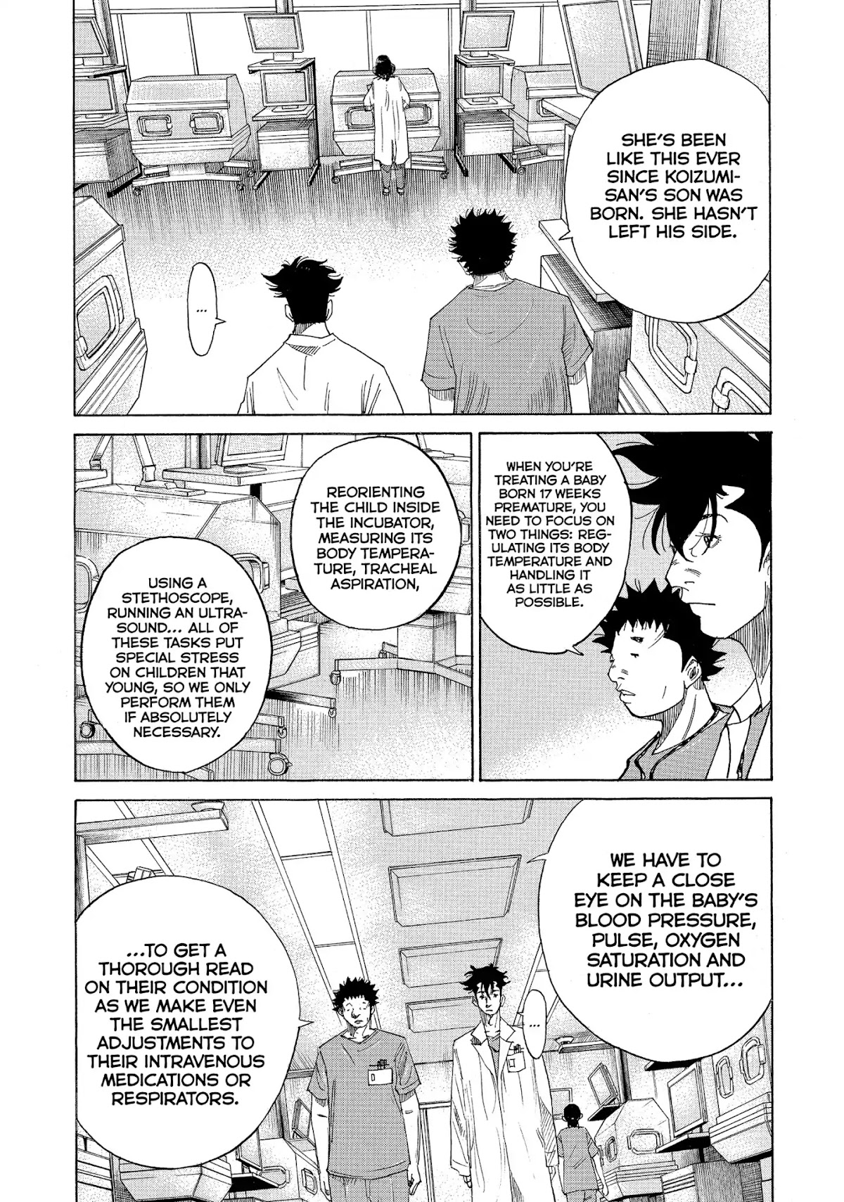 Kounodori Chapter 22 page 104 - Chapter 22: Vol.7 Track 22: Neonatal Intensive Care