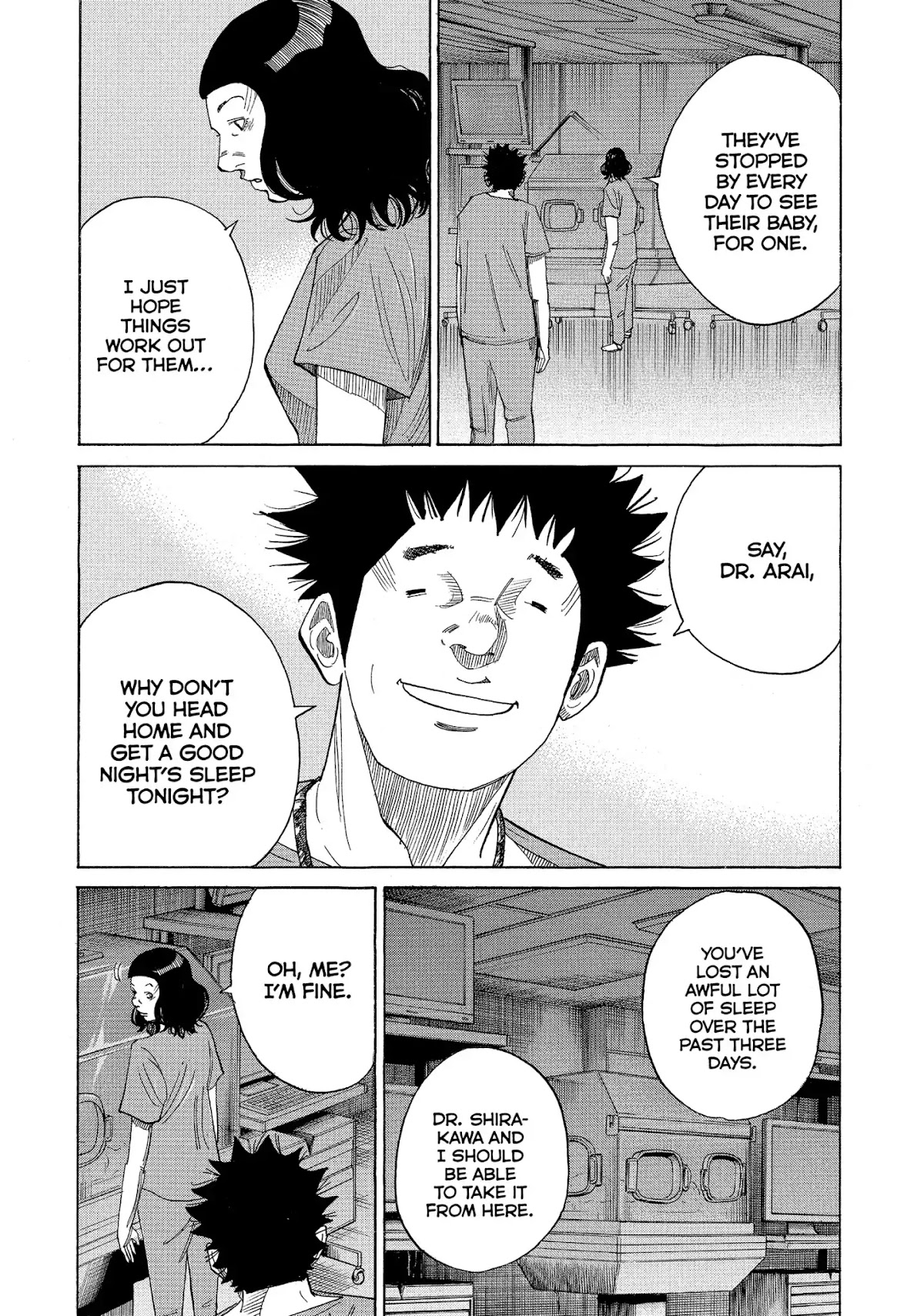 Kounodori Chapter 22 page 107 - Chapter 22: Vol.7 Track 22: Neonatal Intensive Care