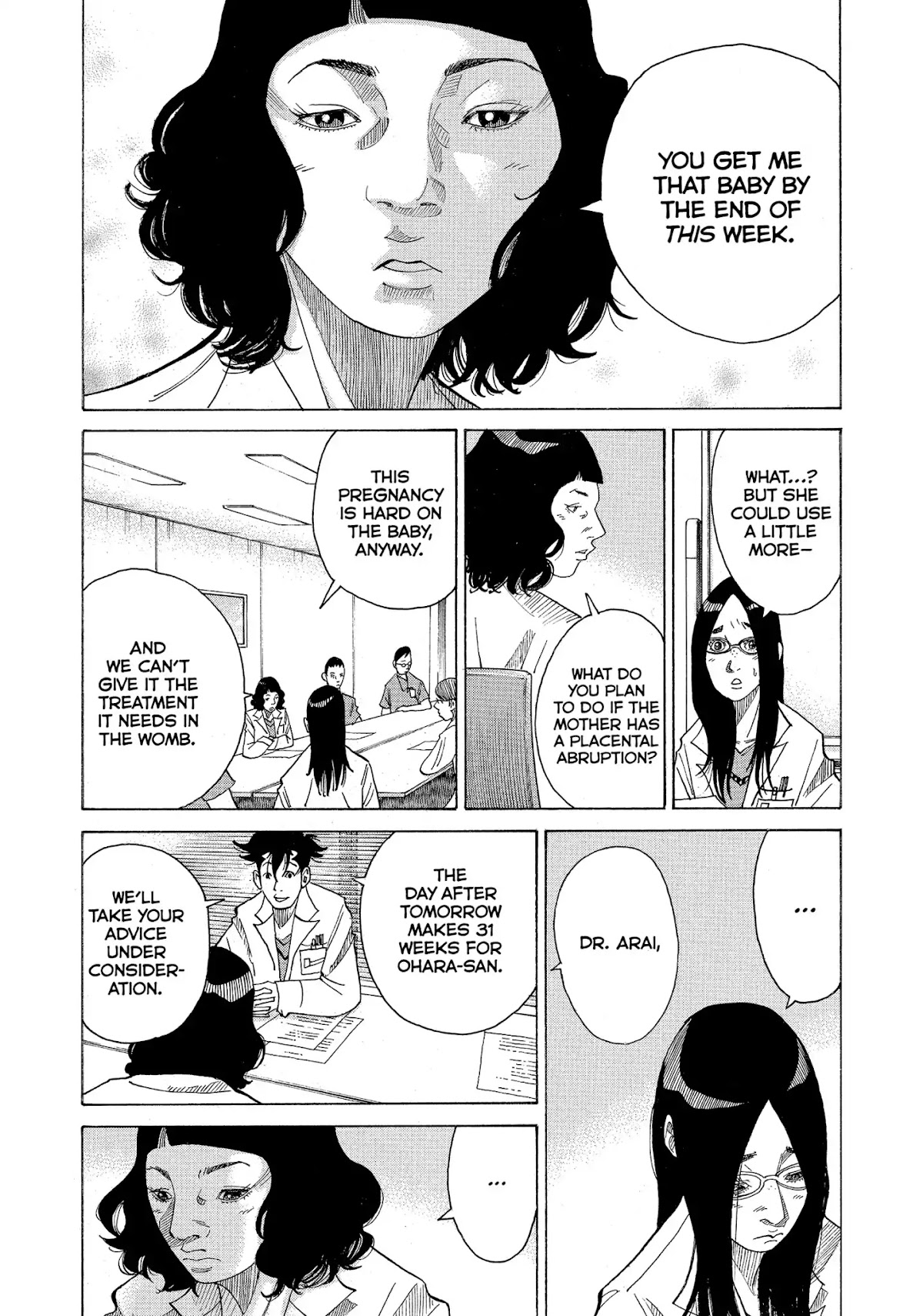Kounodori Chapter 22 page 11 - Chapter 22: Vol.7 Track 22: Neonatal Intensive Care