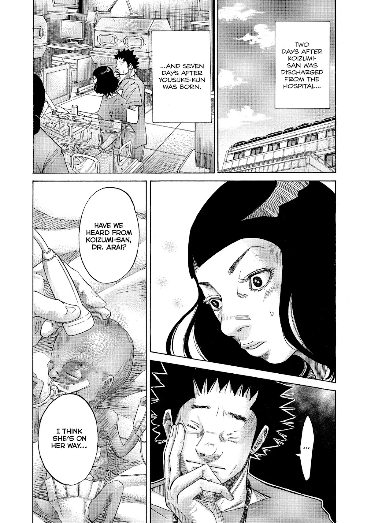 Kounodori Chapter 22 page 112 - Chapter 22: Vol.7 Track 22: Neonatal Intensive Care