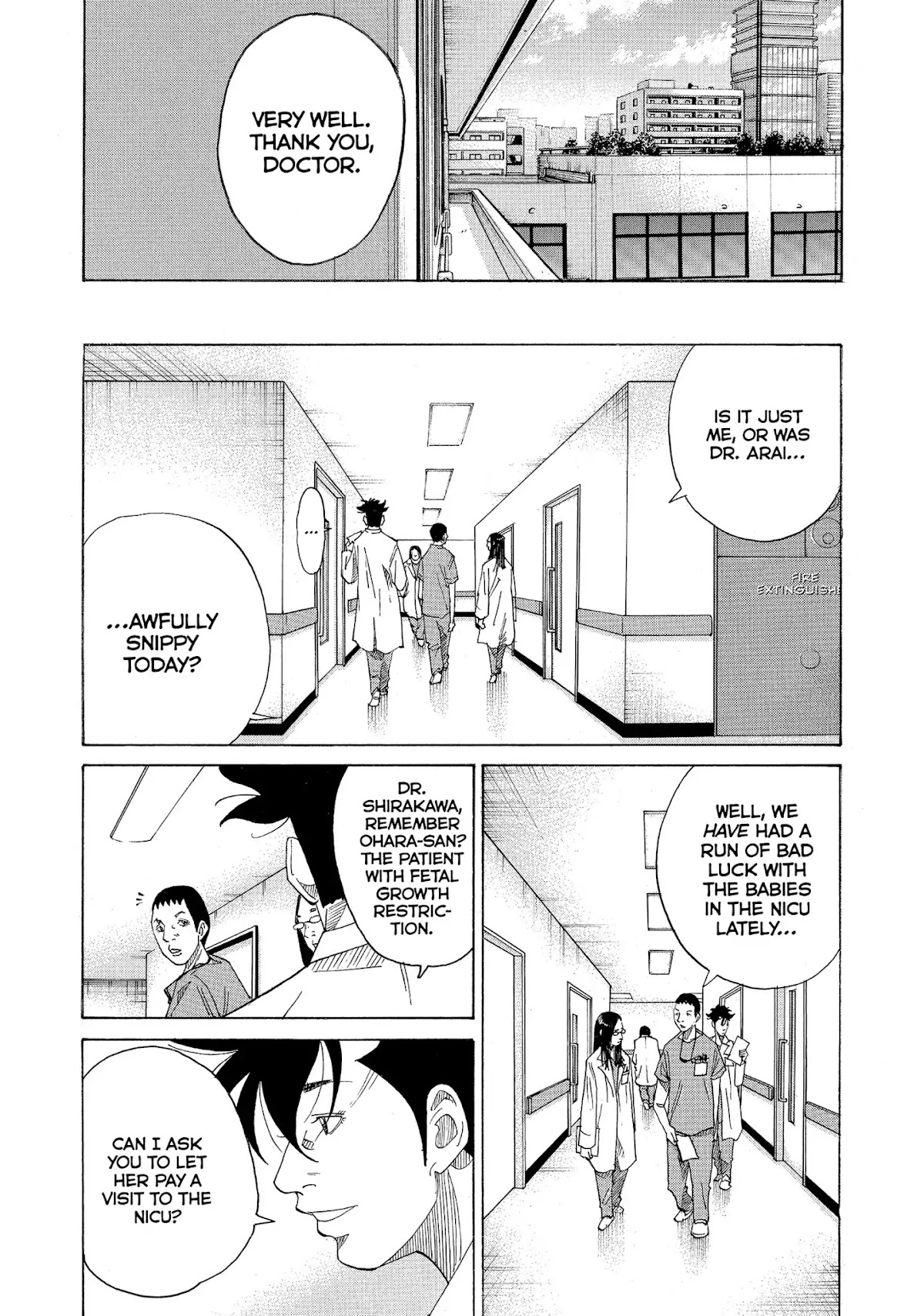 Kounodori Chapter 22 page 12 - Chapter 22: Vol.7 Track 22: Neonatal Intensive Care