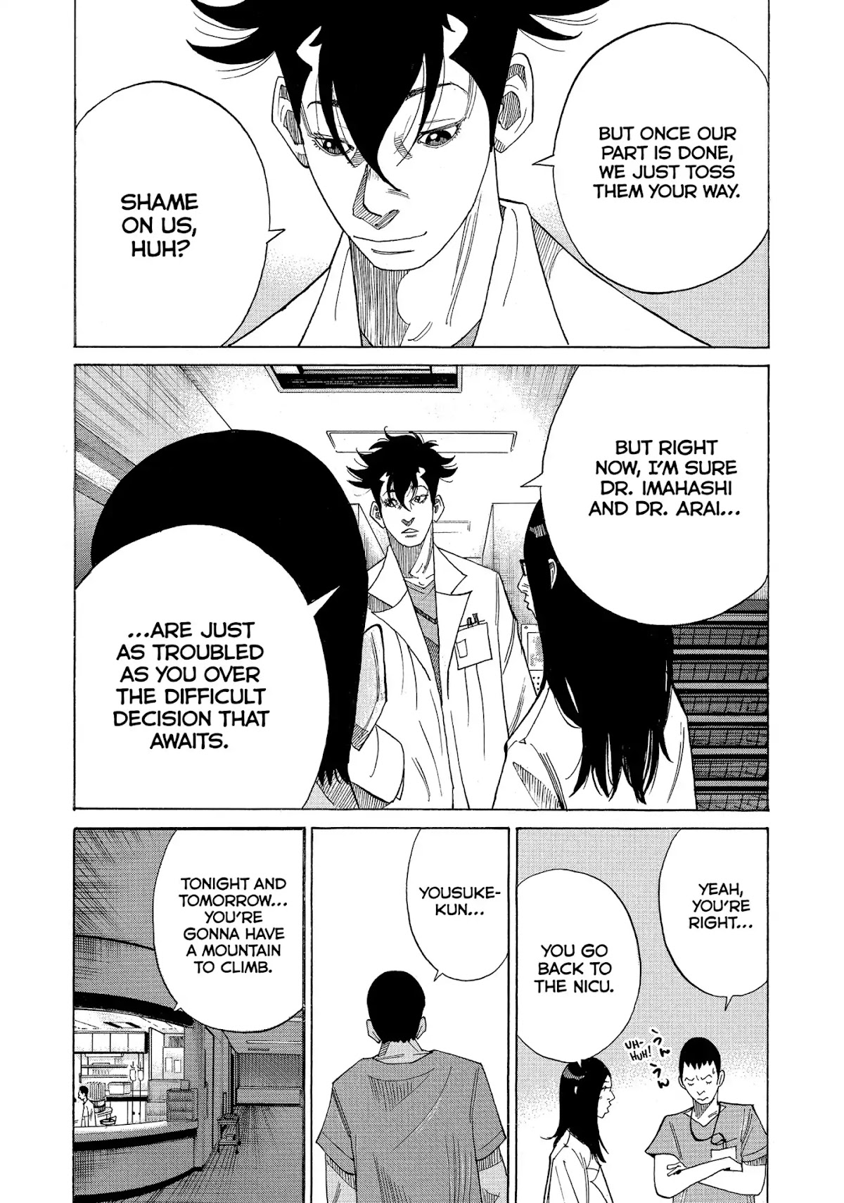 Kounodori Chapter 22 page 123 - Chapter 22: Vol.7 Track 22: Neonatal Intensive Care