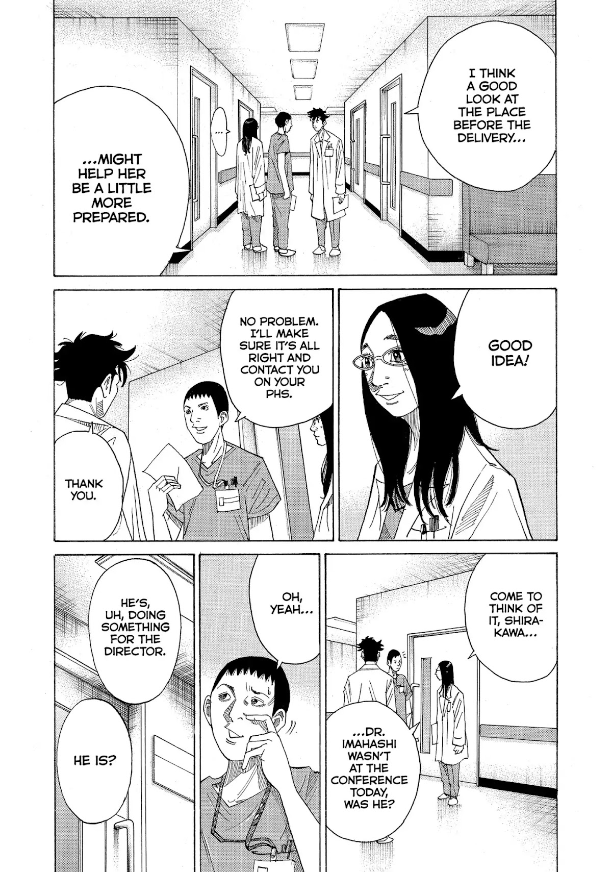 Kounodori Chapter 22 page 13 - Chapter 22: Vol.7 Track 22: Neonatal Intensive Care