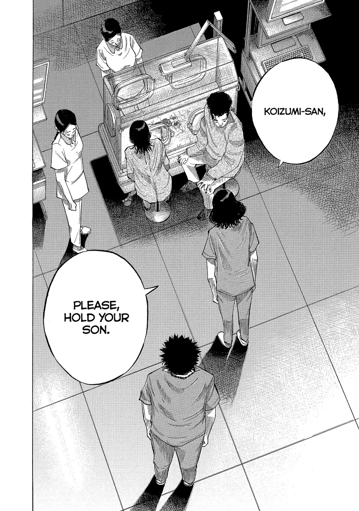 Kounodori Chapter 22 page 135 - Chapter 22: Vol.7 Track 22: Neonatal Intensive Care