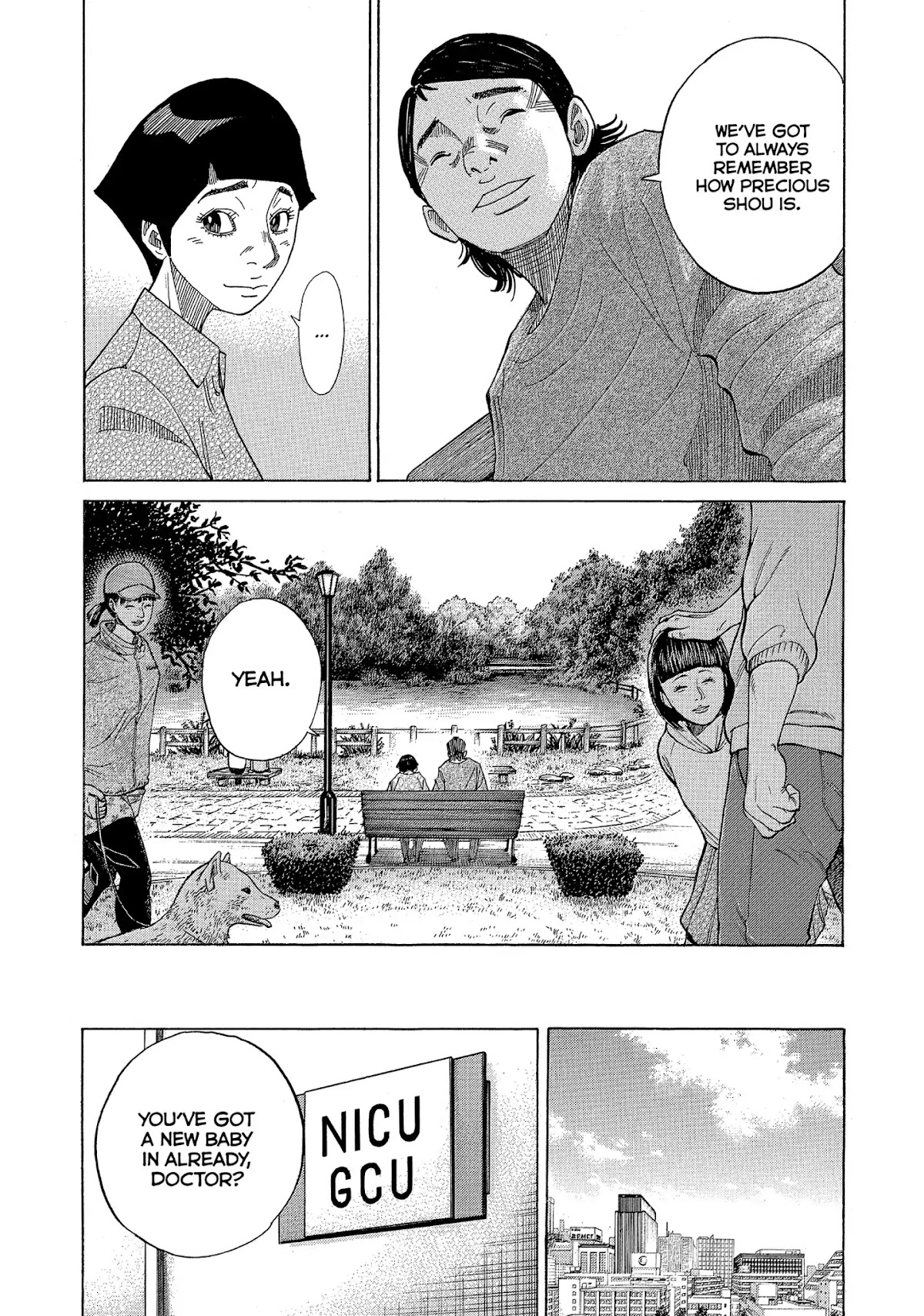Kounodori Chapter 22 page 145 - Chapter 22: Vol.7 Track 22: Neonatal Intensive Care
