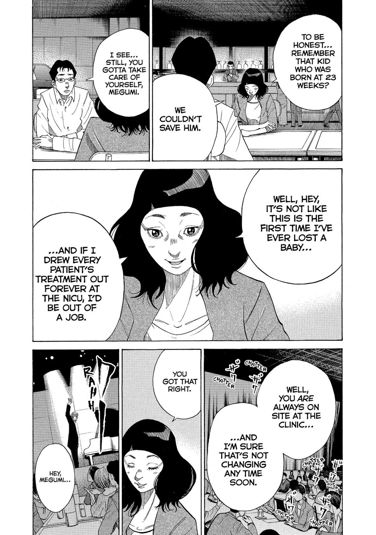 Kounodori Chapter 22 page 154 - Chapter 22: Vol.7 Track 22: Neonatal Intensive Care