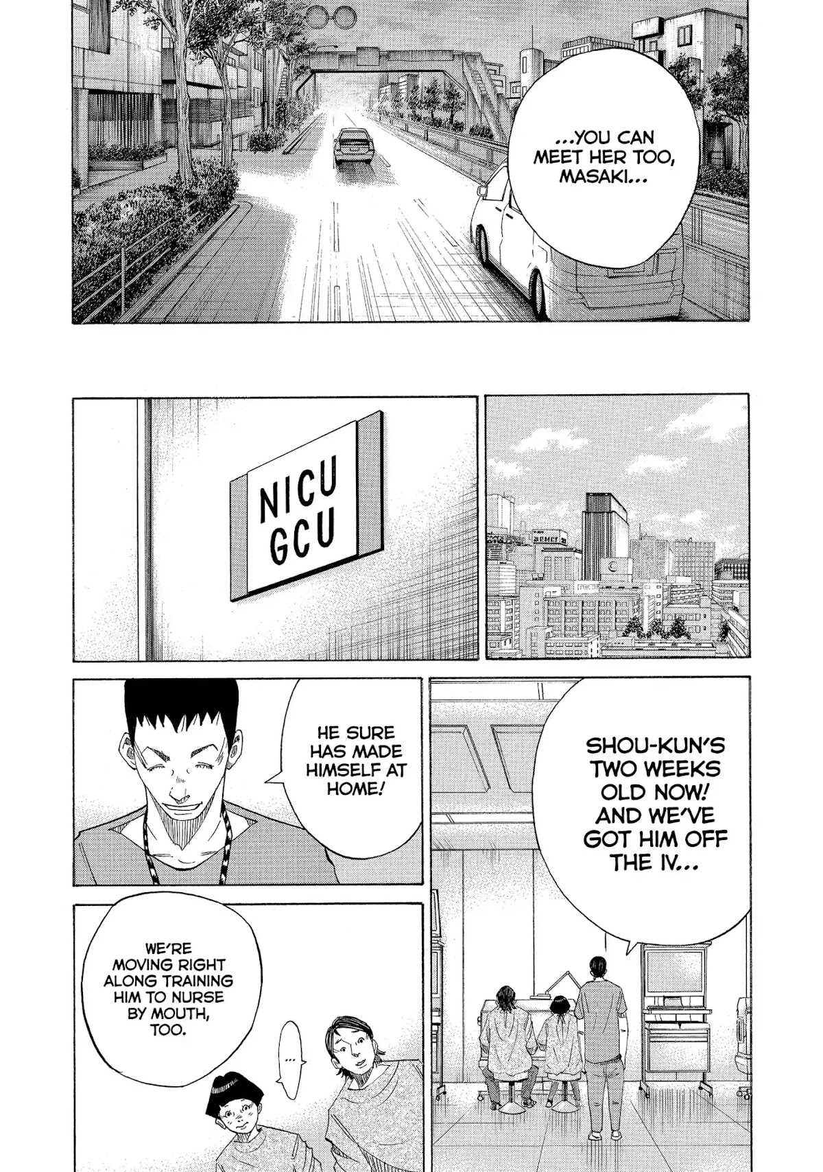 Kounodori Chapter 22 page 186 - Chapter 22: Vol.7 Track 22: Neonatal Intensive Care