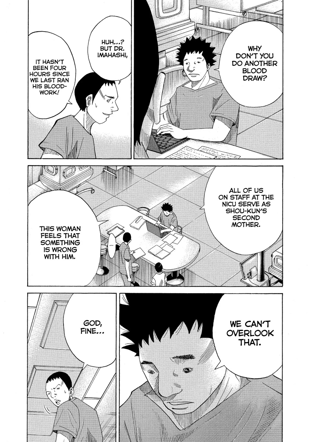 Kounodori Chapter 22 page 206 - Chapter 22: Vol.7 Track 22: Neonatal Intensive Care