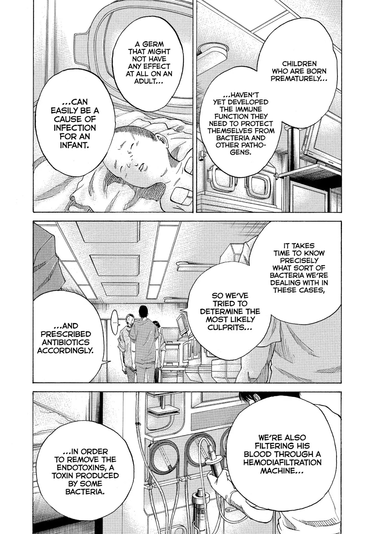 Kounodori Chapter 22 page 212 - Chapter 22: Vol.7 Track 22: Neonatal Intensive Care