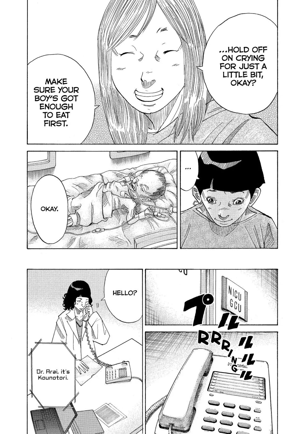 Kounodori Chapter 22 page 40 - Chapter 22: Vol.7 Track 22: Neonatal Intensive Care