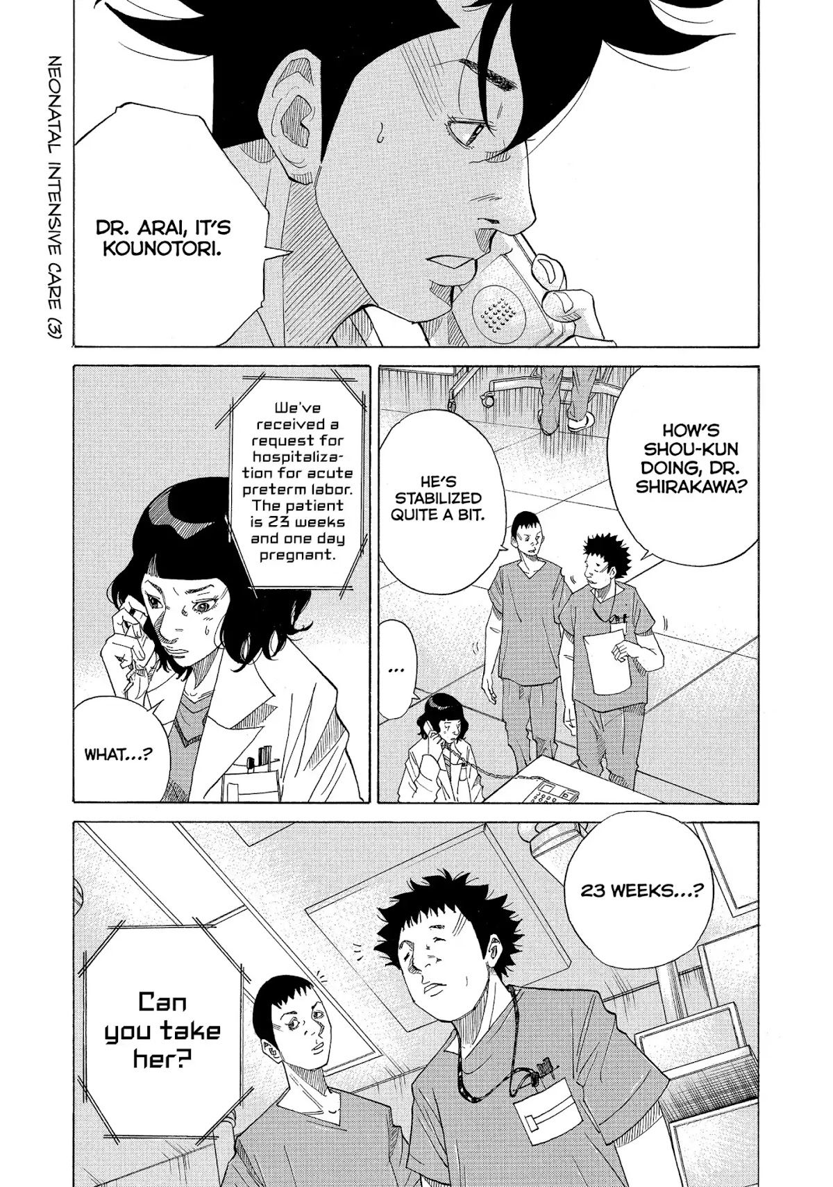 Kounodori Chapter 22 page 42 - Chapter 22: Vol.7 Track 22: Neonatal Intensive Care