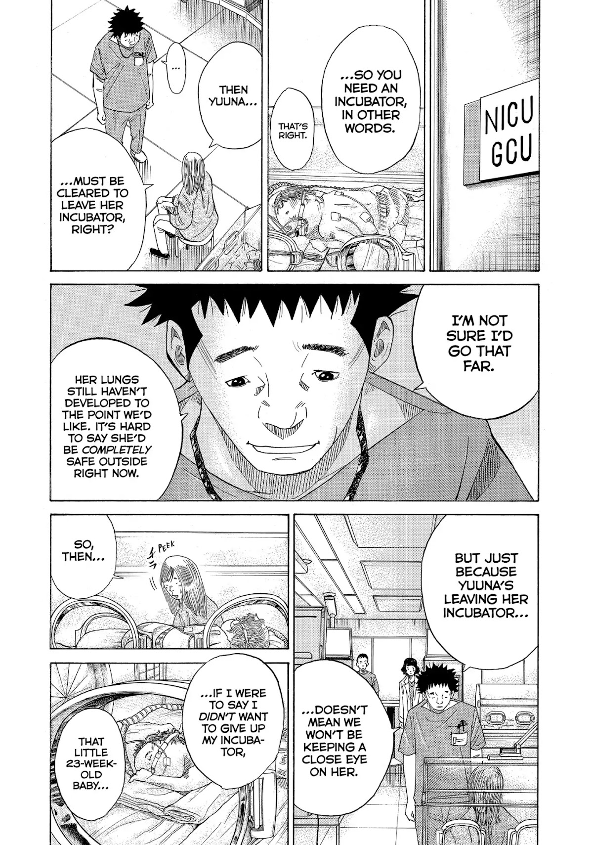 Kounodori Chapter 22 page 54 - Chapter 22: Vol.7 Track 22: Neonatal Intensive Care