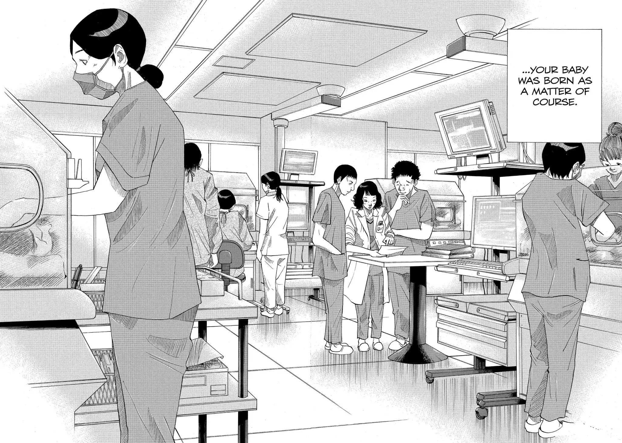 Kounodori Chapter 22 page 6 - Chapter 22: Vol.7 Track 22: Neonatal Intensive Care