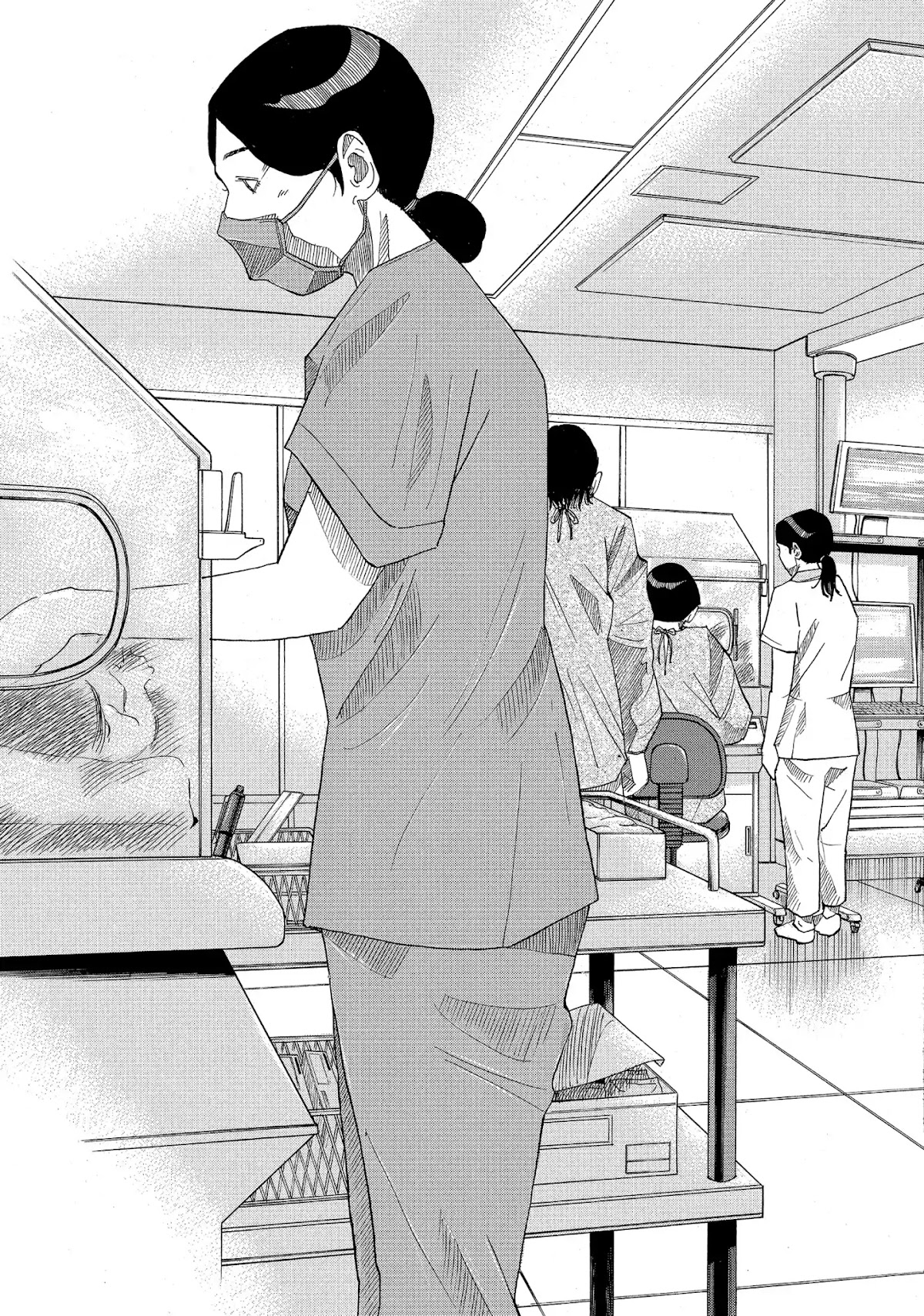 Kounodori Chapter 22 page 8 - Chapter 22: Vol.7 Track 22: Neonatal Intensive Care