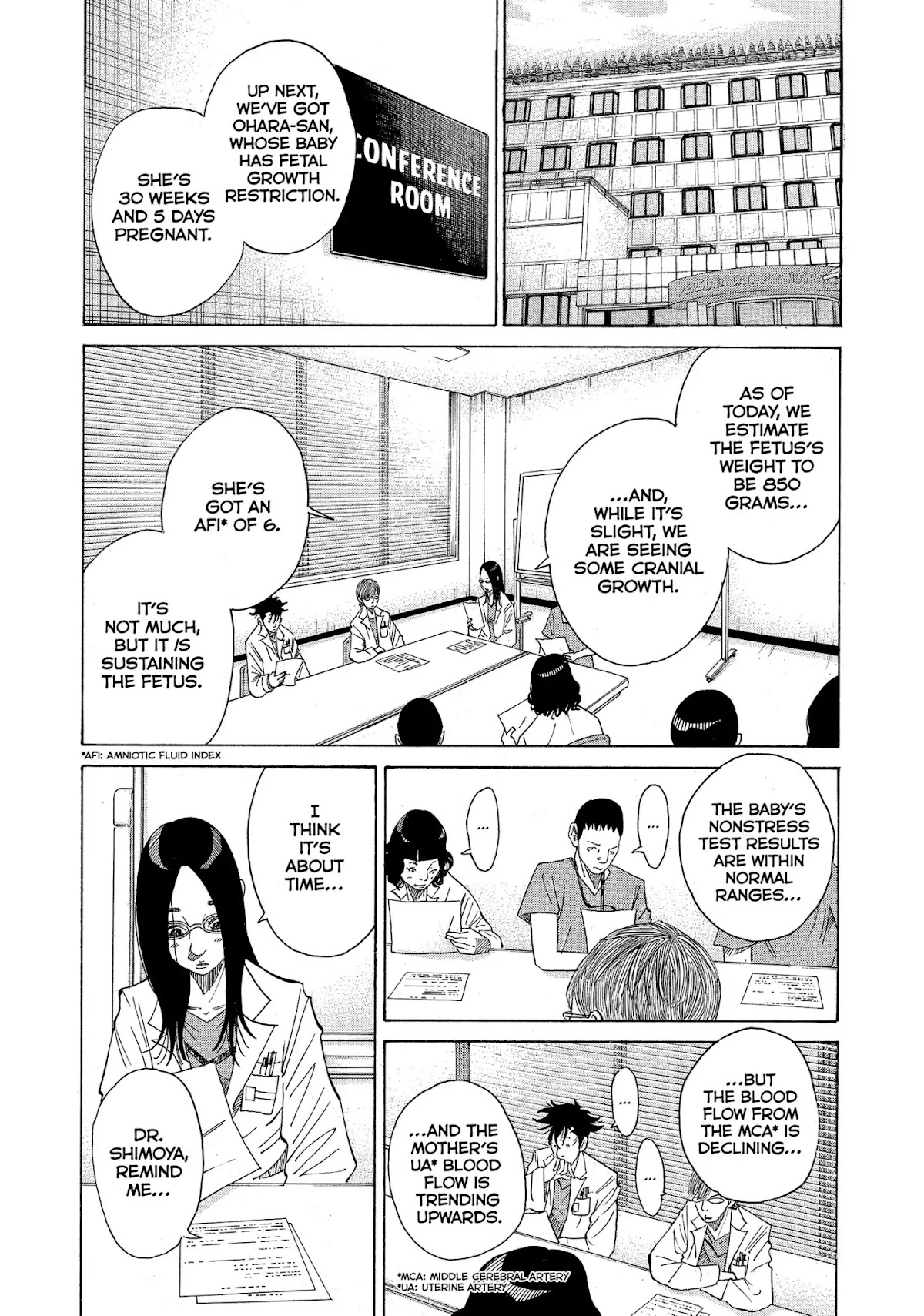 Kounodori Chapter 22 page 9 - Chapter 22: Vol.7 Track 22: Neonatal Intensive Care