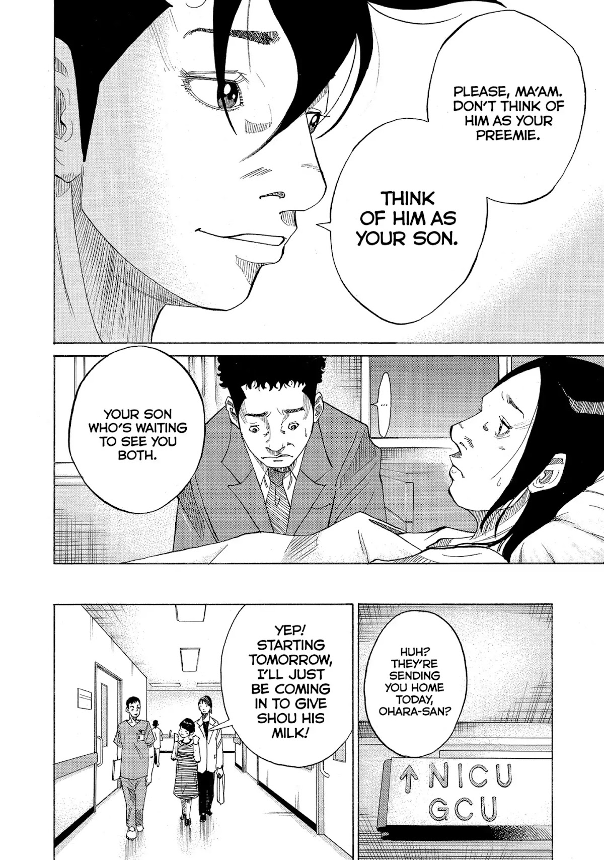 Kounodori Chapter 22 page 92 - Chapter 22: Vol.7 Track 22: Neonatal Intensive Care