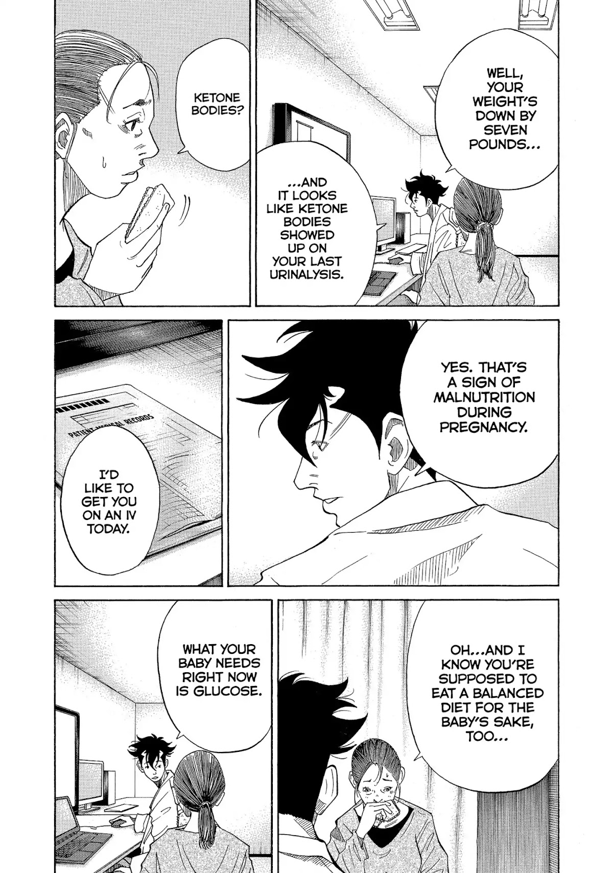 Kounodori Chapter 23 page 11 - Chapter 23: Vol.8 Track 23: First Trimester