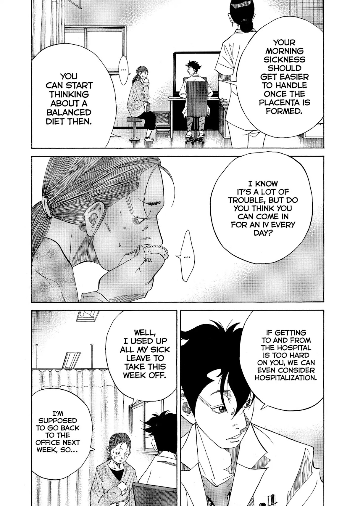 Kounodori Chapter 23 page 12 - Chapter 23: Vol.8 Track 23: First Trimester