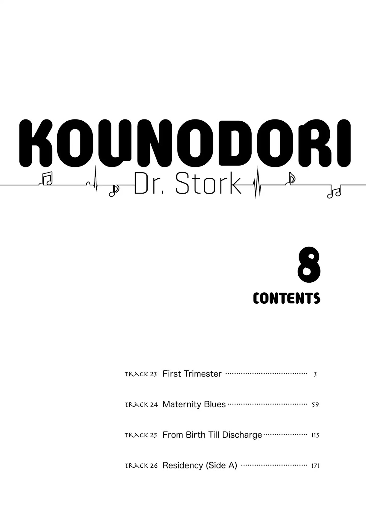 Kounodori Chapter 23 page 3 - Chapter 23: Vol.8 Track 23: First Trimester