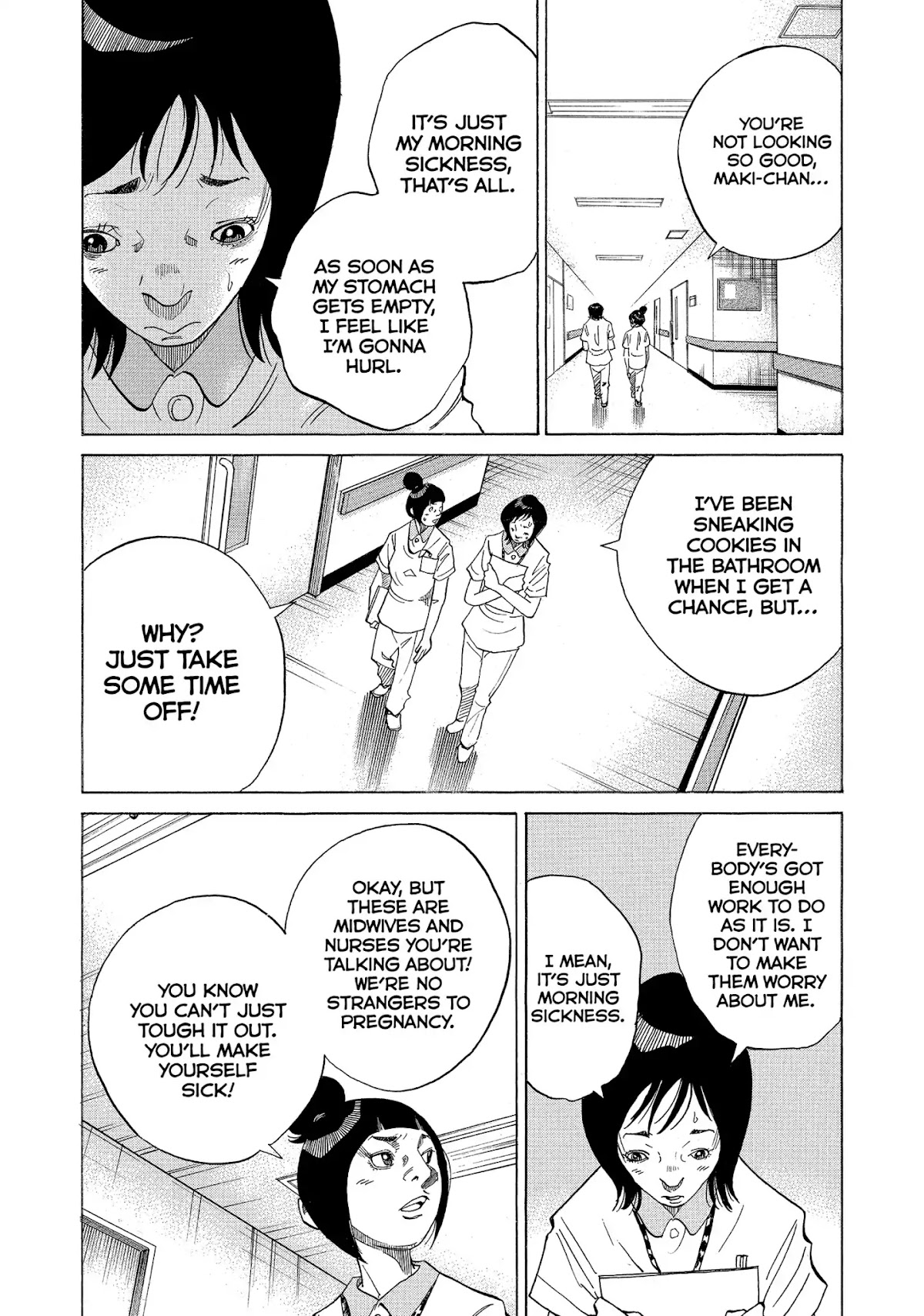 Kounodori Chapter 23 page 36 - Chapter 23: Vol.8 Track 23: First Trimester