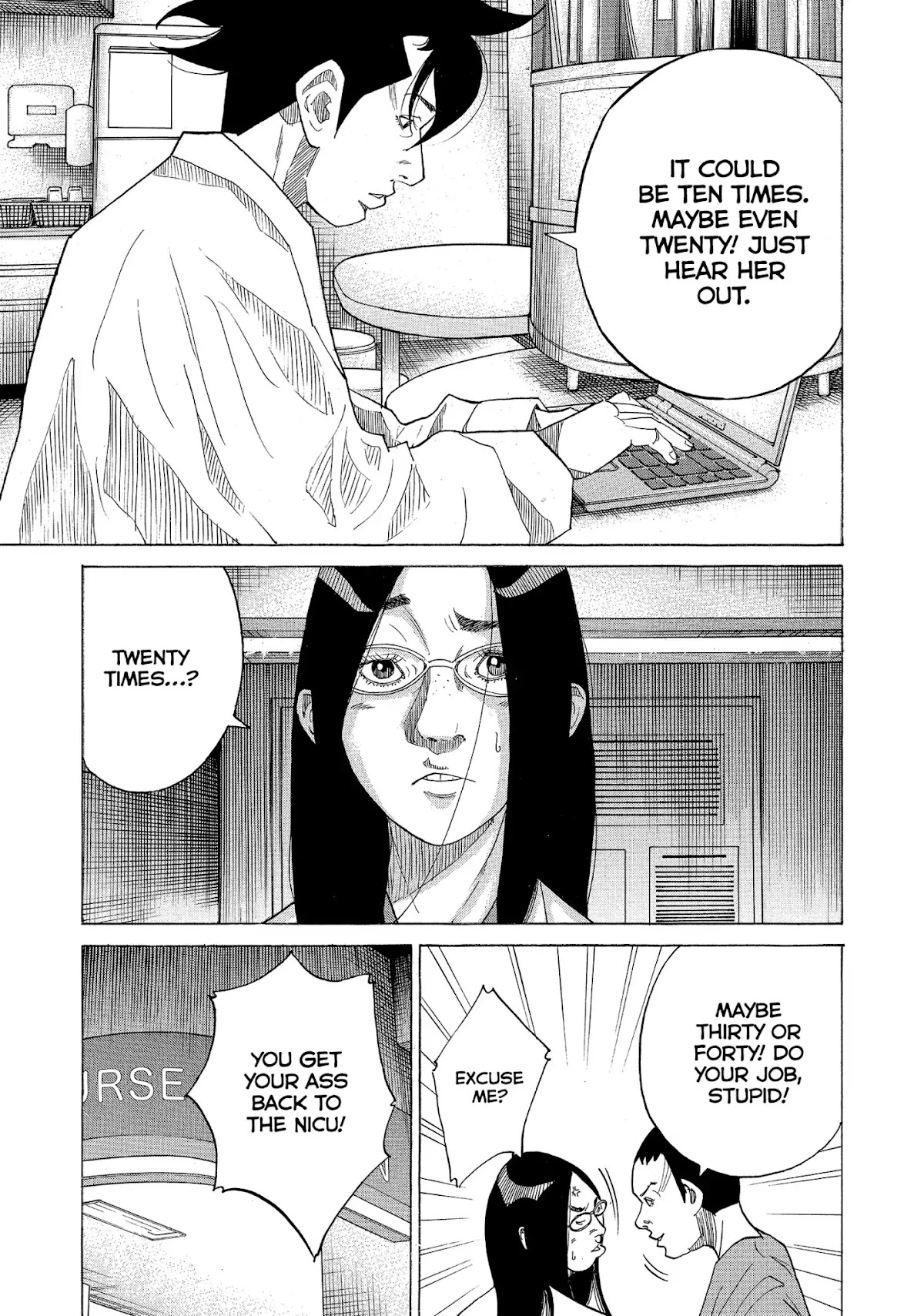 Kounodori Chapter 24 page 10 - Chapter 24: Vol.8 Track 24: Maternity Blues