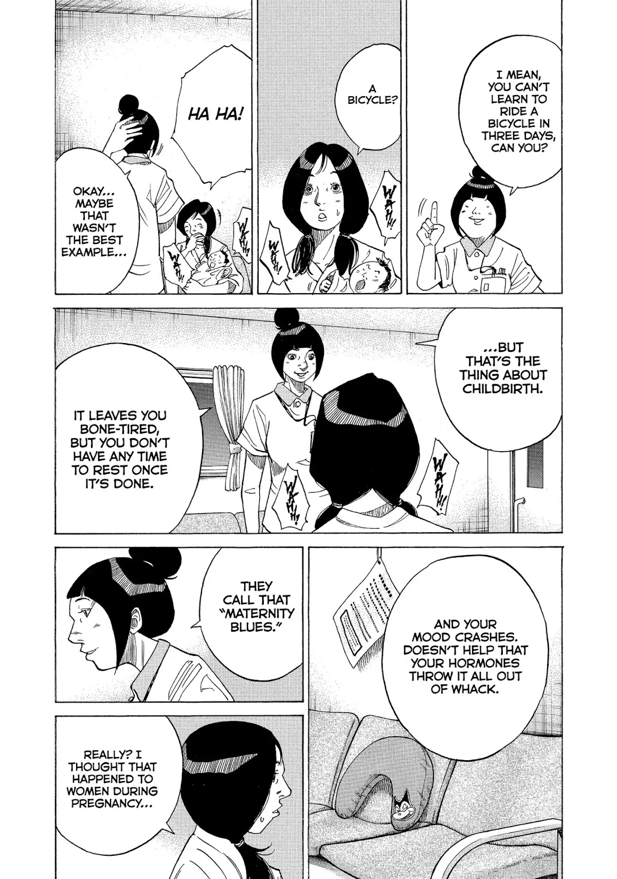 Kounodori Chapter 24 page 14 - Chapter 24: Vol.8 Track 24: Maternity Blues