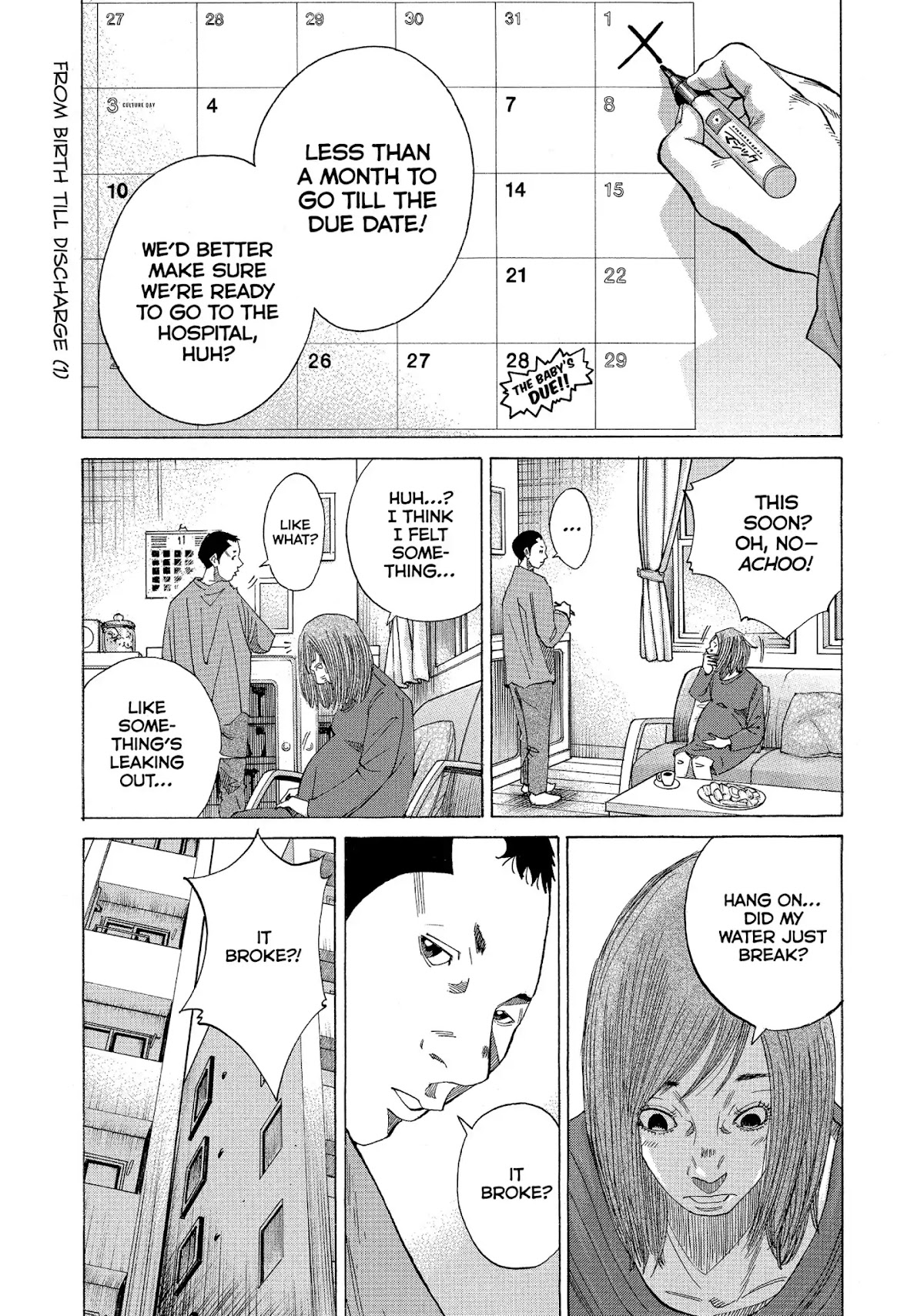Kounodori Chapter 25 page 2 - Chapter 25: Vol.8 Track 25: From Birth Till Discharge