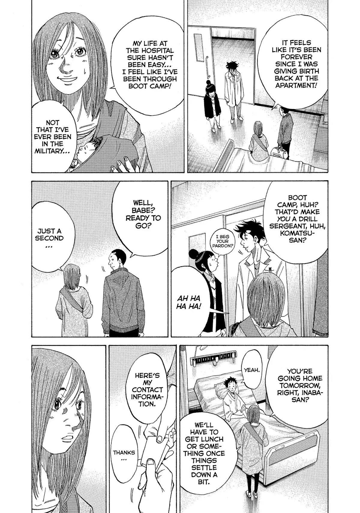 Kounodori Chapter 25 page 54 - Chapter 25: Vol.8 Track 25: From Birth Till Discharge