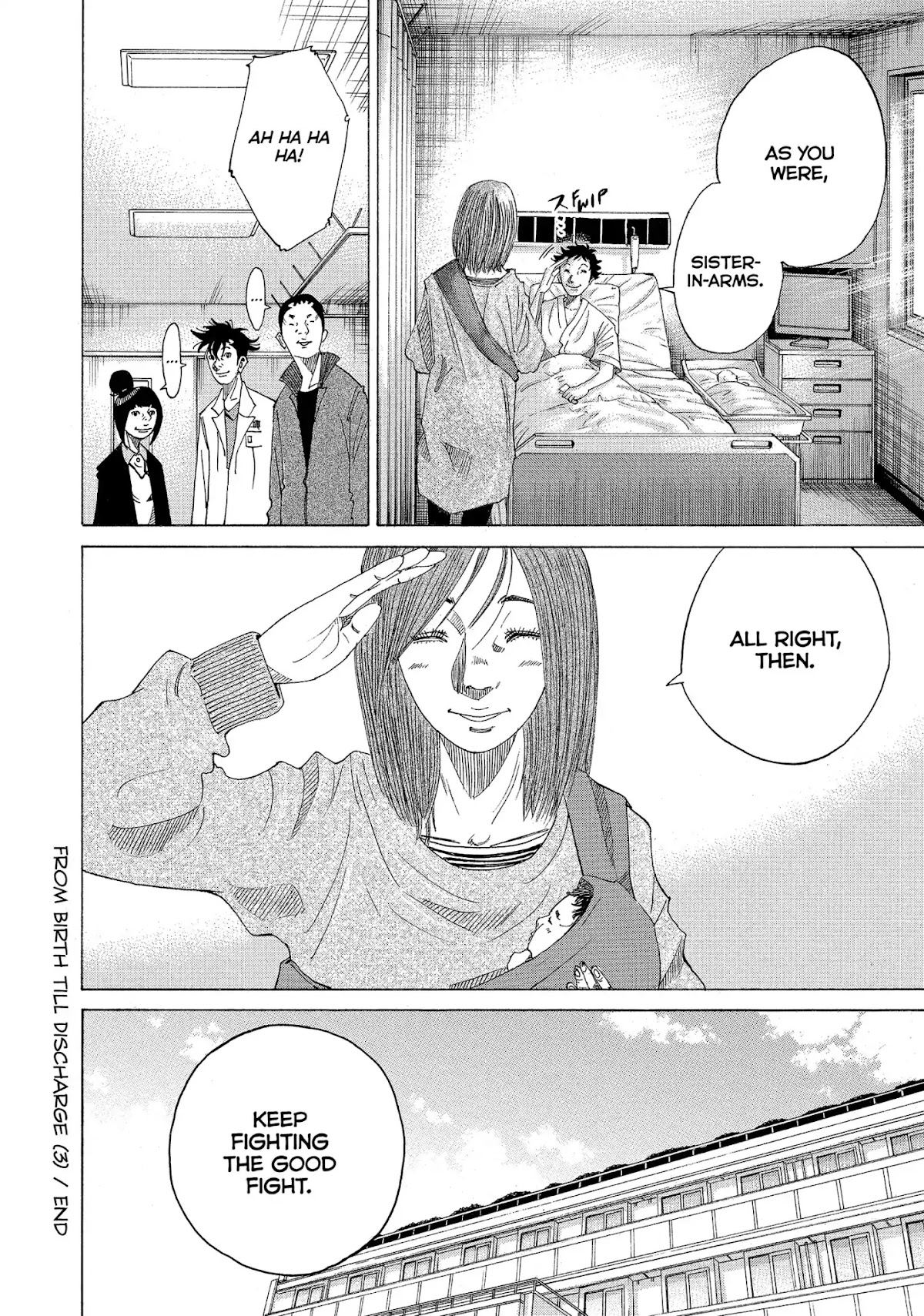 Kounodori Chapter 25 page 55 - Chapter 25: Vol.8 Track 25: From Birth Till Discharge