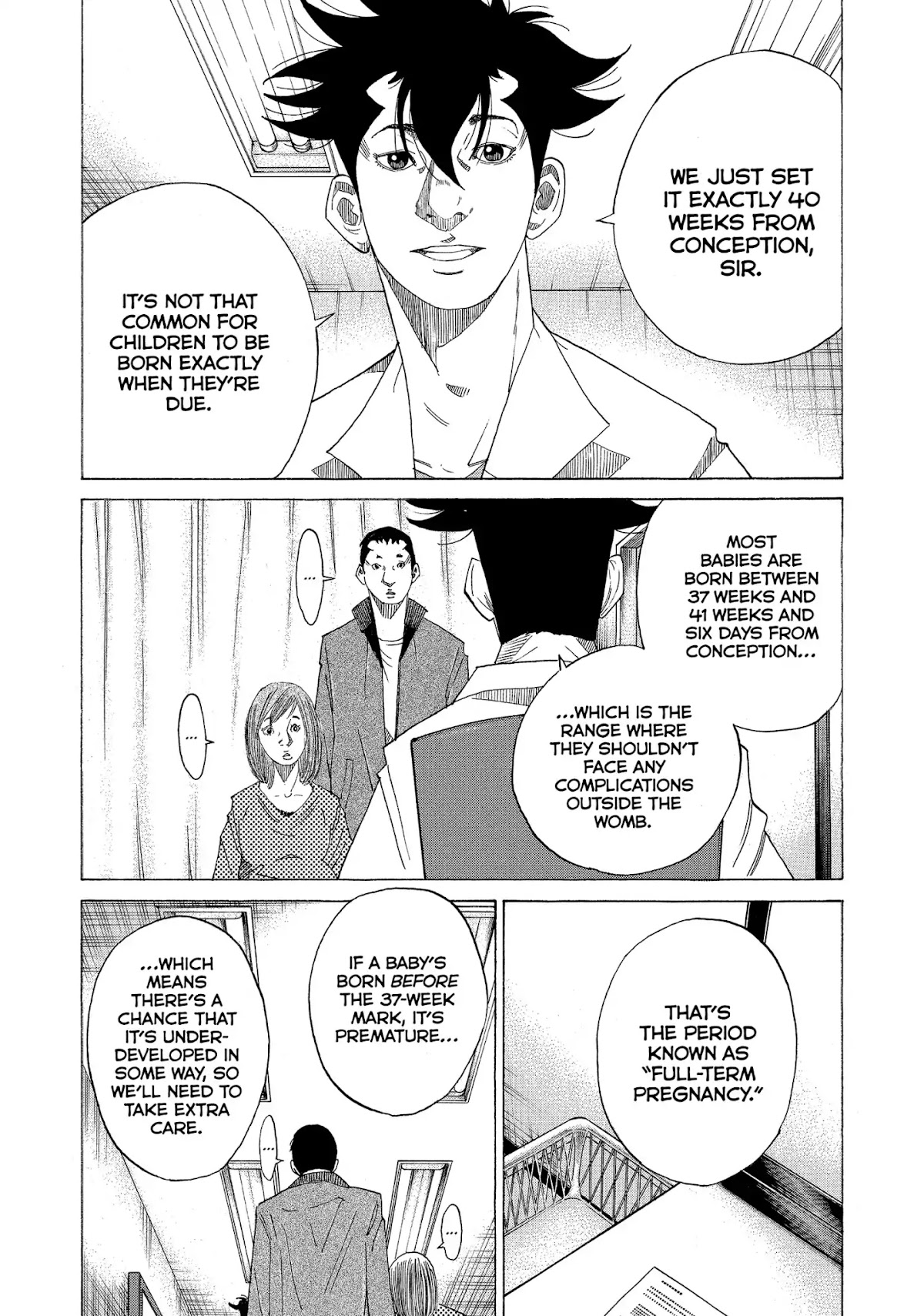 Kounodori Chapter 25 page 7 - Chapter 25: Vol.8 Track 25: From Birth Till Discharge