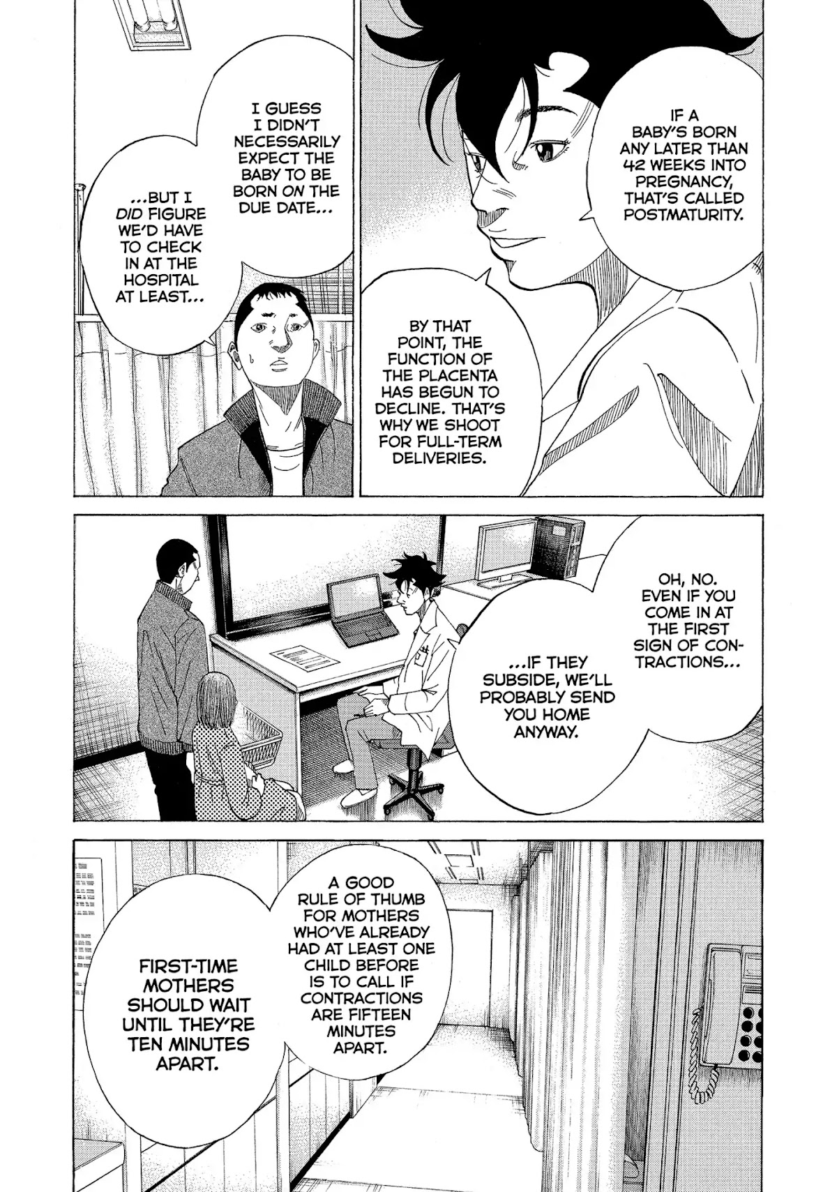 Kounodori Chapter 25 page 8 - Chapter 25: Vol.8 Track 25: From Birth Till Discharge