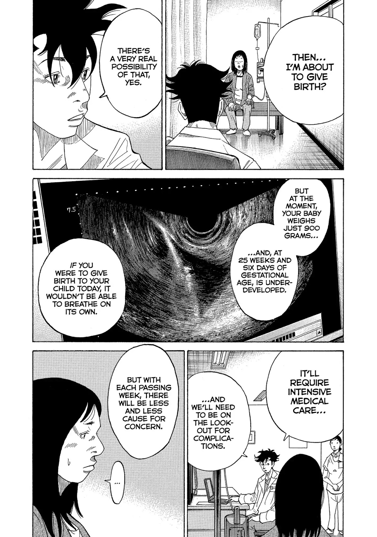 Kounodori Chapter 31 page 10 - Chapter 31: Vol.10 Track 31: Long-Term Hospitalization (Side A)