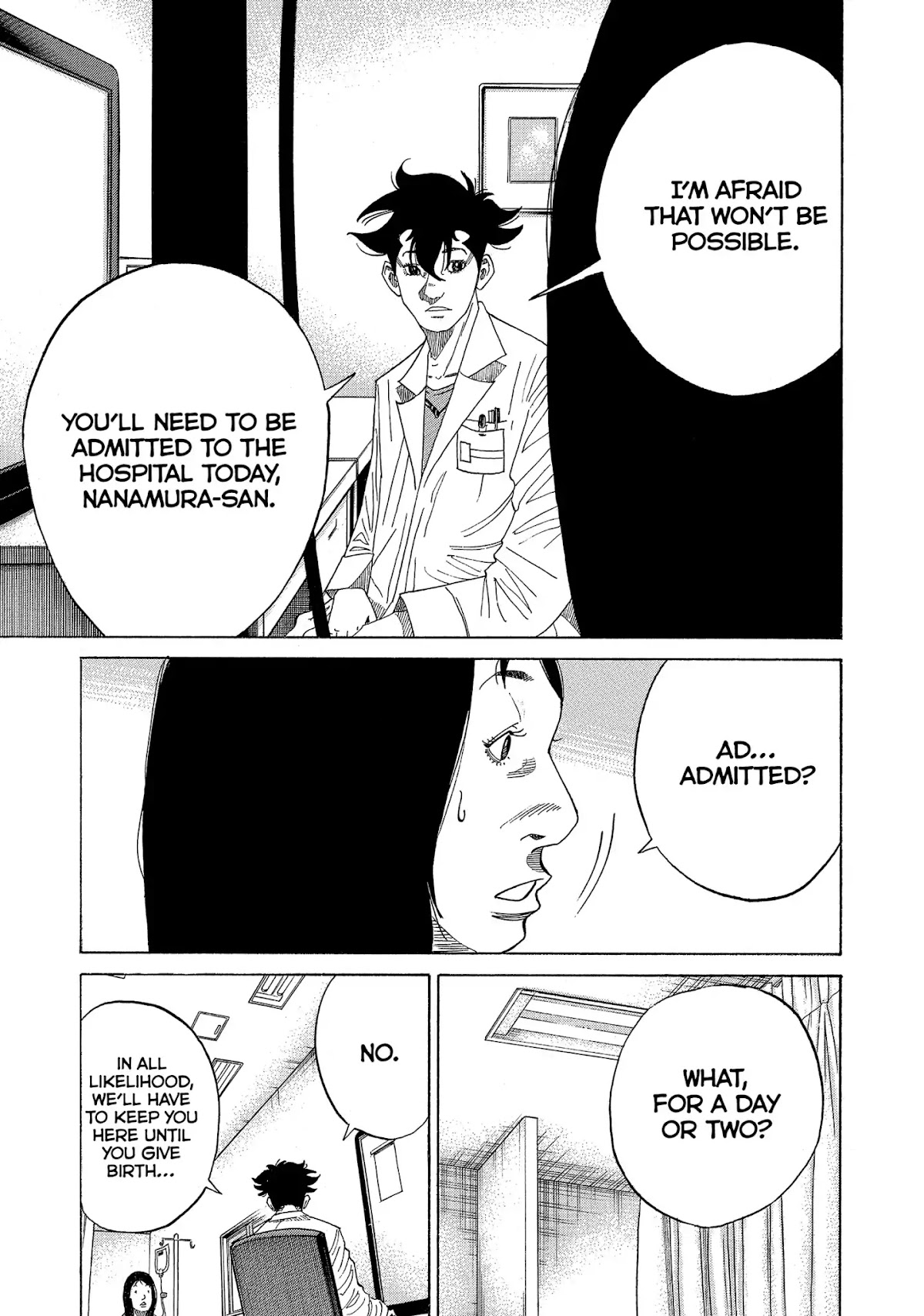 Kounodori Chapter 31 page 12 - Chapter 31: Vol.10 Track 31: Long-Term Hospitalization (Side A)