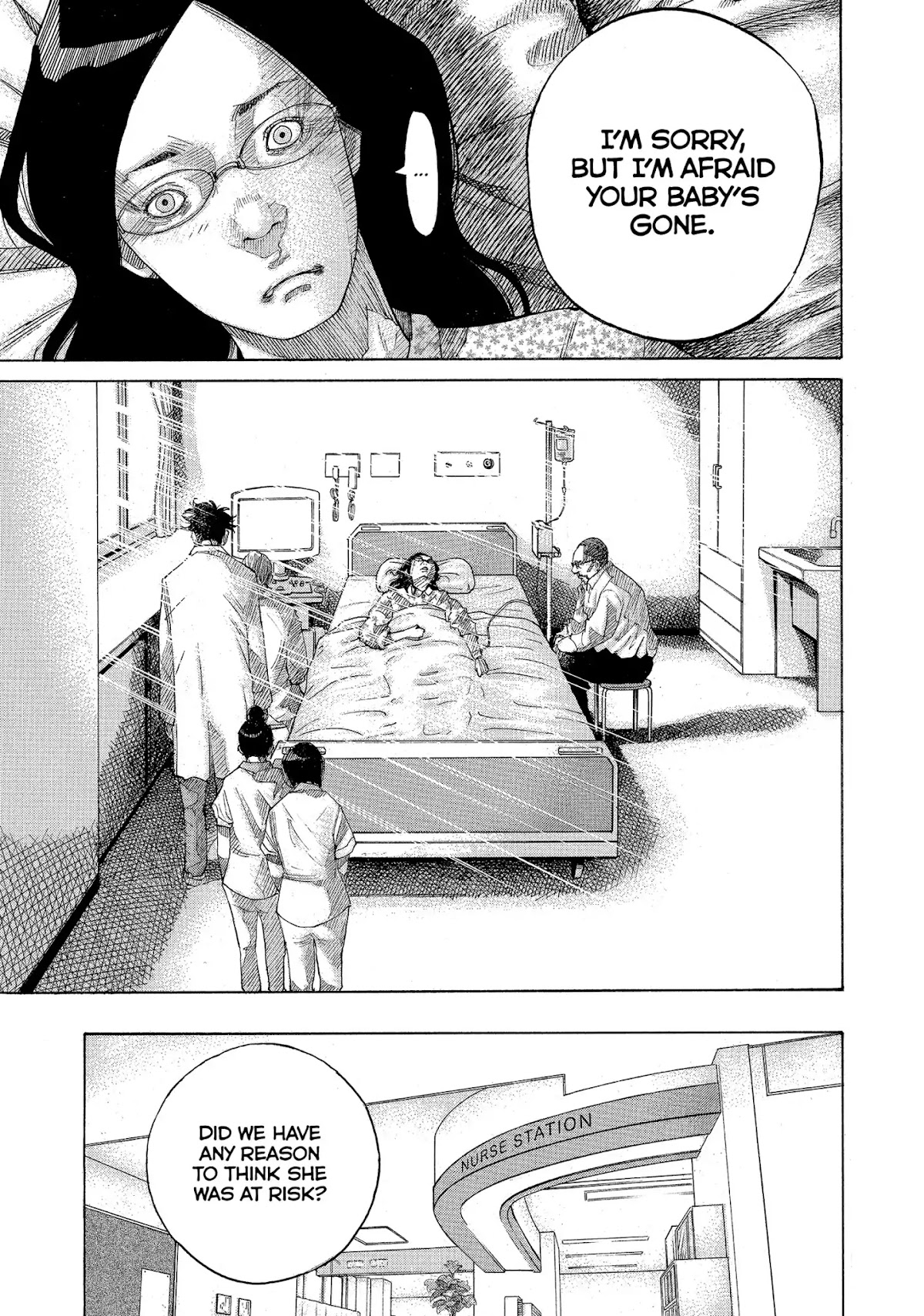 Kounodori Chapter 32 page 13 - Chapter 32: Vol.11 Track 32: Long-Term Hospitalization (Side B)