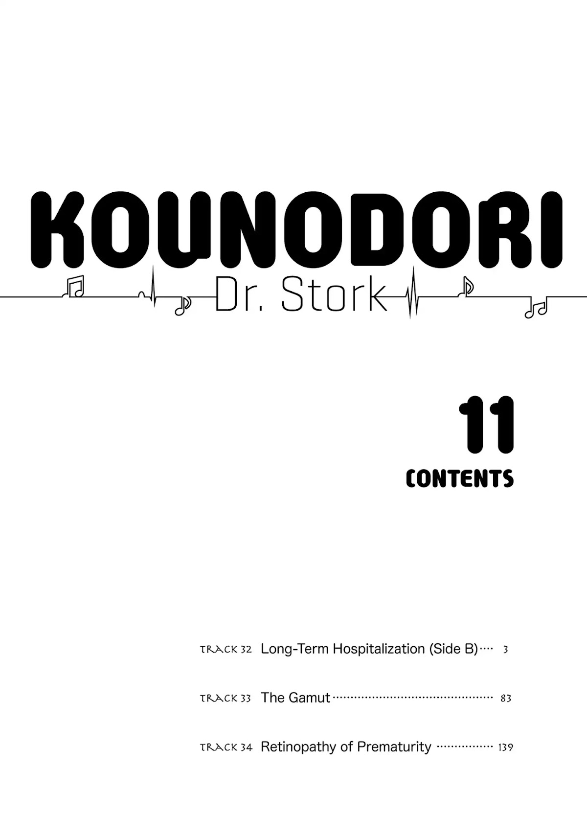 Kounodori Chapter 32 page 3 - Chapter 32: Vol.11 Track 32: Long-Term Hospitalization (Side B)