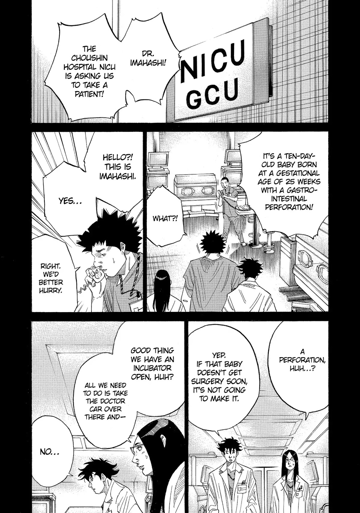 Kounodori Chapter 34 page 10 - Chapter 34: Vol.11 Track 34: Retinopathy of Prematurity
