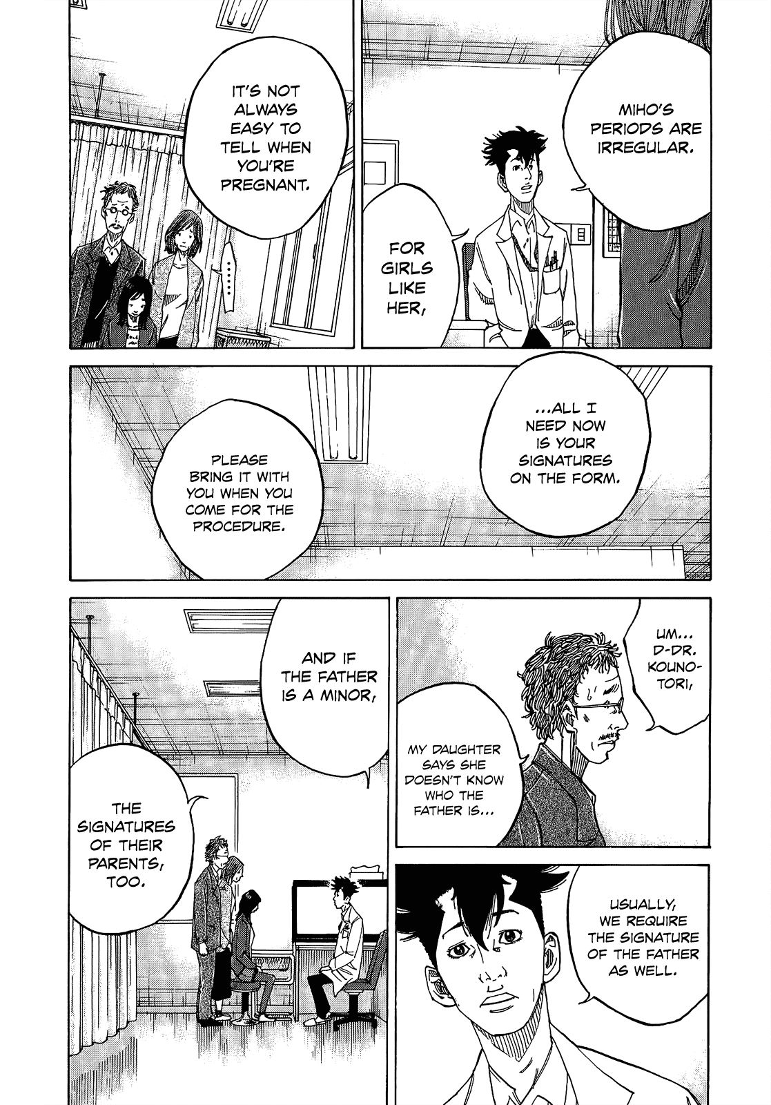 Kounodori Chapter 4 page 10 - Chapter 4: Abortion