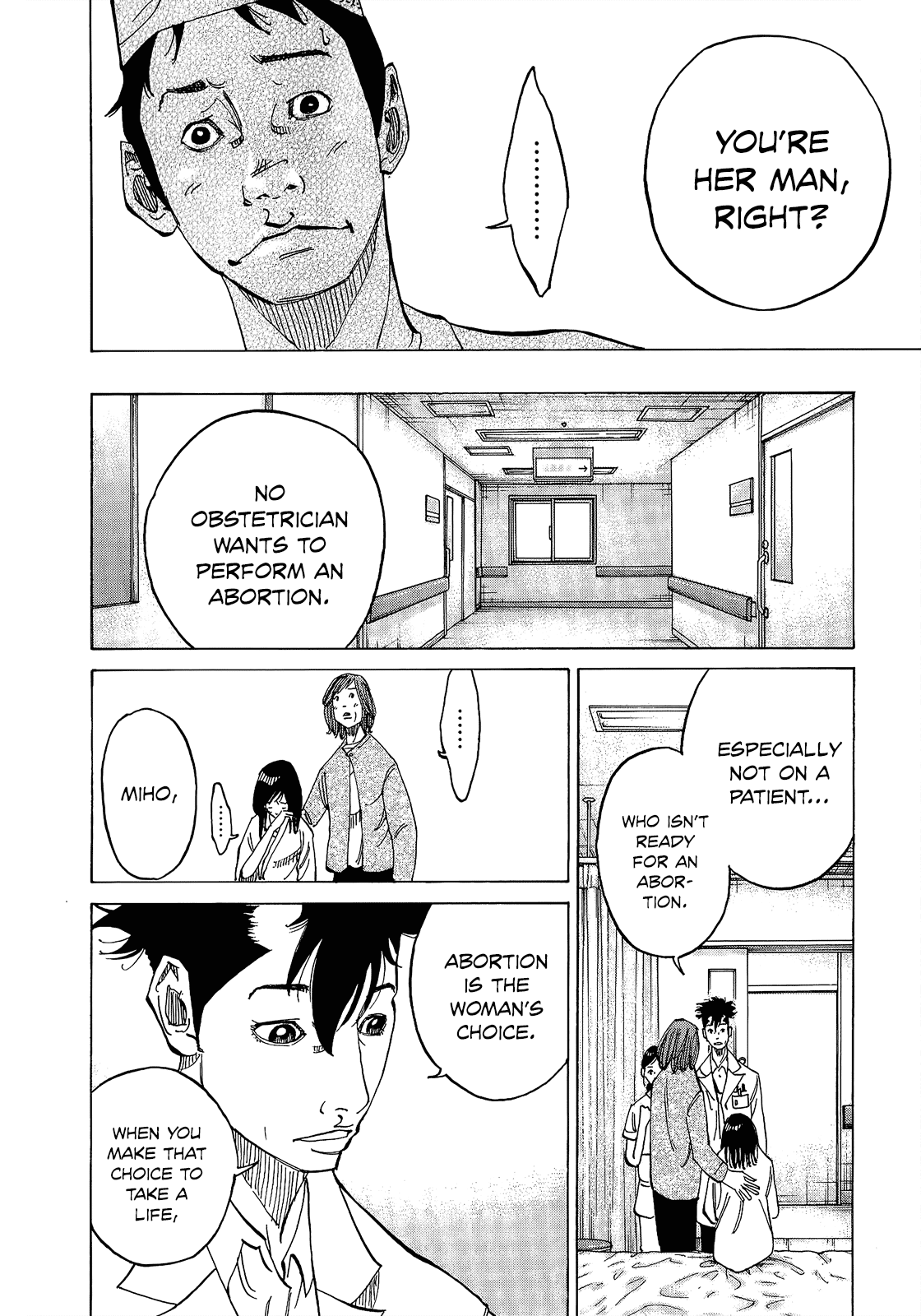 Kounodori Chapter 4 page 40 - Chapter 4: Abortion