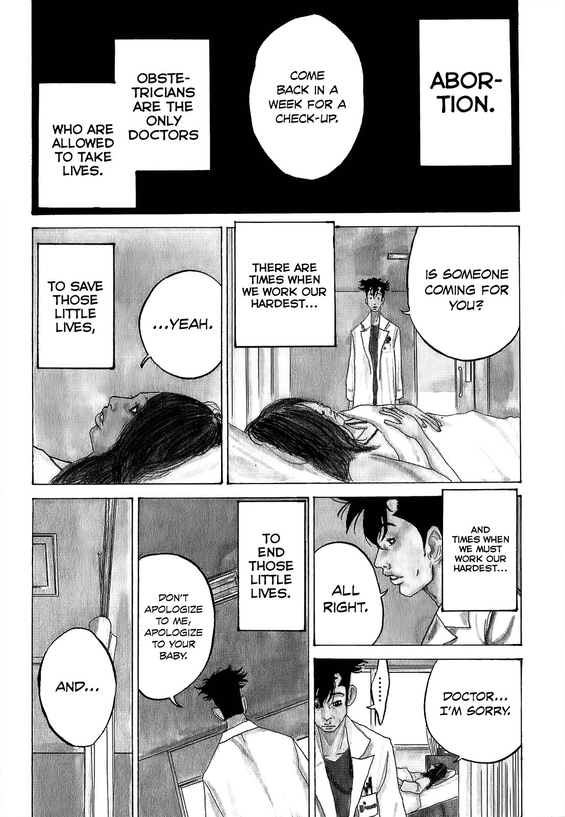 Kounodori Chapter 4 page 70 - Chapter 4: Abortion