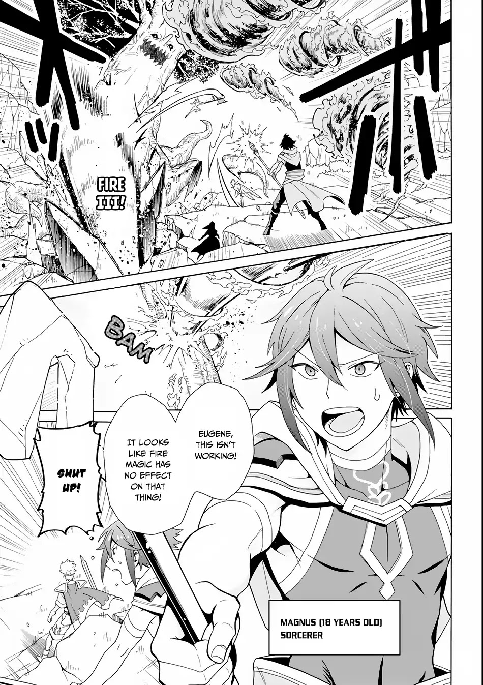 Kouryakuhon o Kushi Suru Saikyou no Mahoutsukai ~< meirei sa sero > to wa Iwa Senai Oreryuu Mao Tobatsu Saizen Ruuto ~ Chapter 1 page 5 - Chapter 1