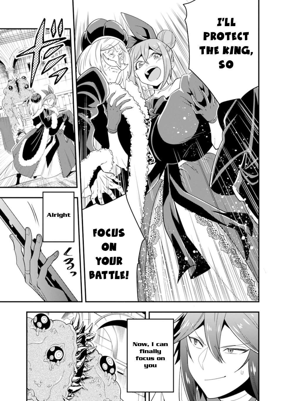 Kouryakuhon o Kushi Suru Saikyou no Mahoutsukai ~< meirei sa sero > to wa Iwa Senai Oreryuu Mao Tobatsu Saizen Ruuto ~ Chapter 13 page 8 - Chapter 13