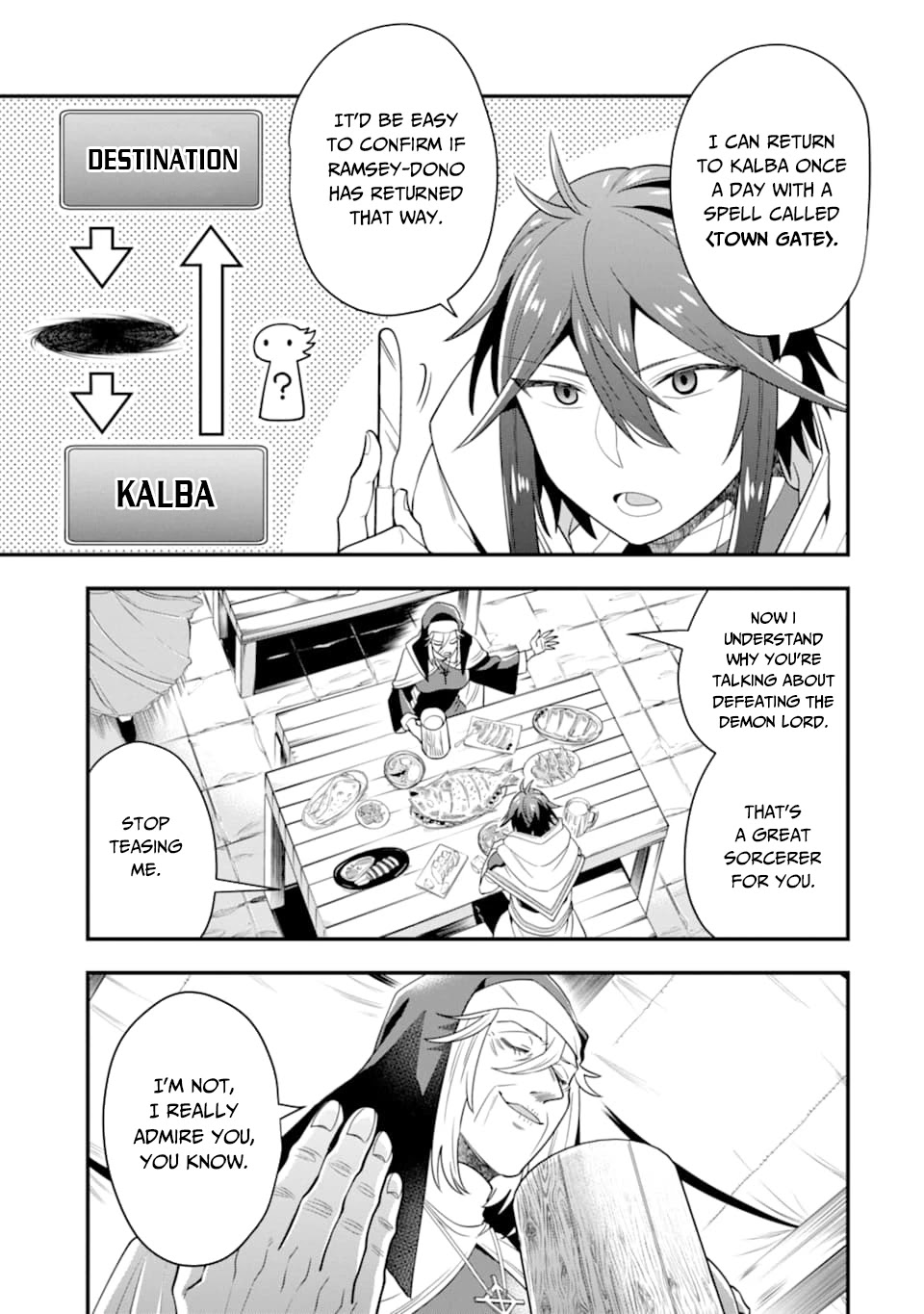 Kouryakuhon o Kushi Suru Saikyou no Mahoutsukai ~< meirei sa sero > to wa Iwa Senai Oreryuu Mao Tobatsu Saizen Ruuto ~ Chapter 17 page 18 - Chapter 17