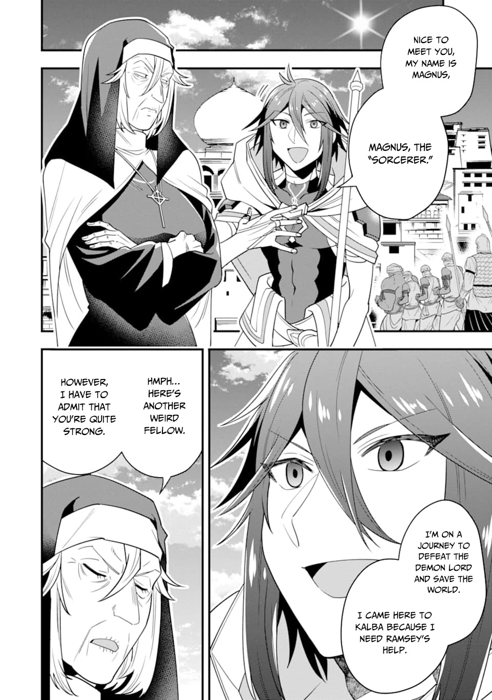 Kouryakuhon o Kushi Suru Saikyou no Mahoutsukai ~< meirei sa sero > to wa Iwa Senai Oreryuu Mao Tobatsu Saizen Ruuto ~ Chapter 17 page 7 - Chapter 17