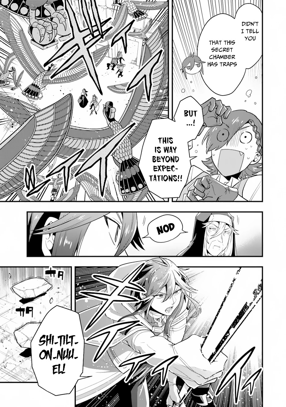Kouryakuhon o Kushi Suru Saikyou no Mahoutsukai ~< meirei sa sero > to wa Iwa Senai Oreryuu Mao Tobatsu Saizen Ruuto ~ Chapter 18 page 13 - Chapter 18